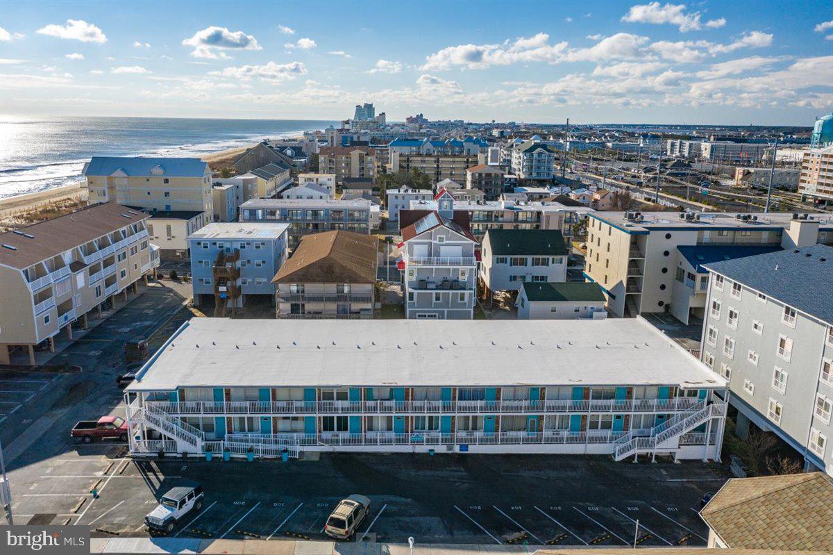 Beautifully located on the desirable ocean block location of 45th Street, this coastal getaway offers the perfect blend of convenience, beach lifestyle, and relaxation. Just steps from the sand and surf, you can easily enjoy your days lounging on the beach.  Situated in the heart of midtown Ocean City, this prime location places you within close proximity to popular restaurants, entertainment, shopping, coffee shops, and nightlife while still offering a peaceful beach retreat atmosphere. Whether you are looking for a vacation home, investment property, or year-round escape, the unbeatable proximity to the beach and everything Ocean City has to offer makes this condo truly special. This unit is priced to move and with a little TLC it will be the perfect summer escape. Please note- the last 4 photos are just an artistic rendering of the potential of this beautiful unit!