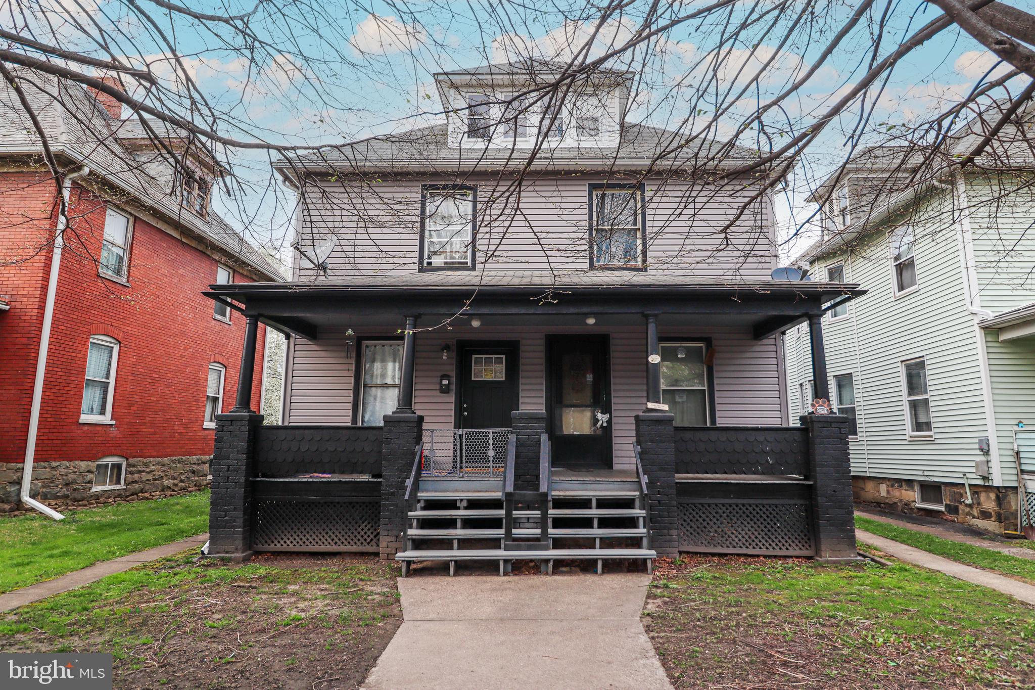Turnkey investment opportunity at 854-856 Memorial Ave in Williamsport. Fully rented triplex generating $33,600 annually.