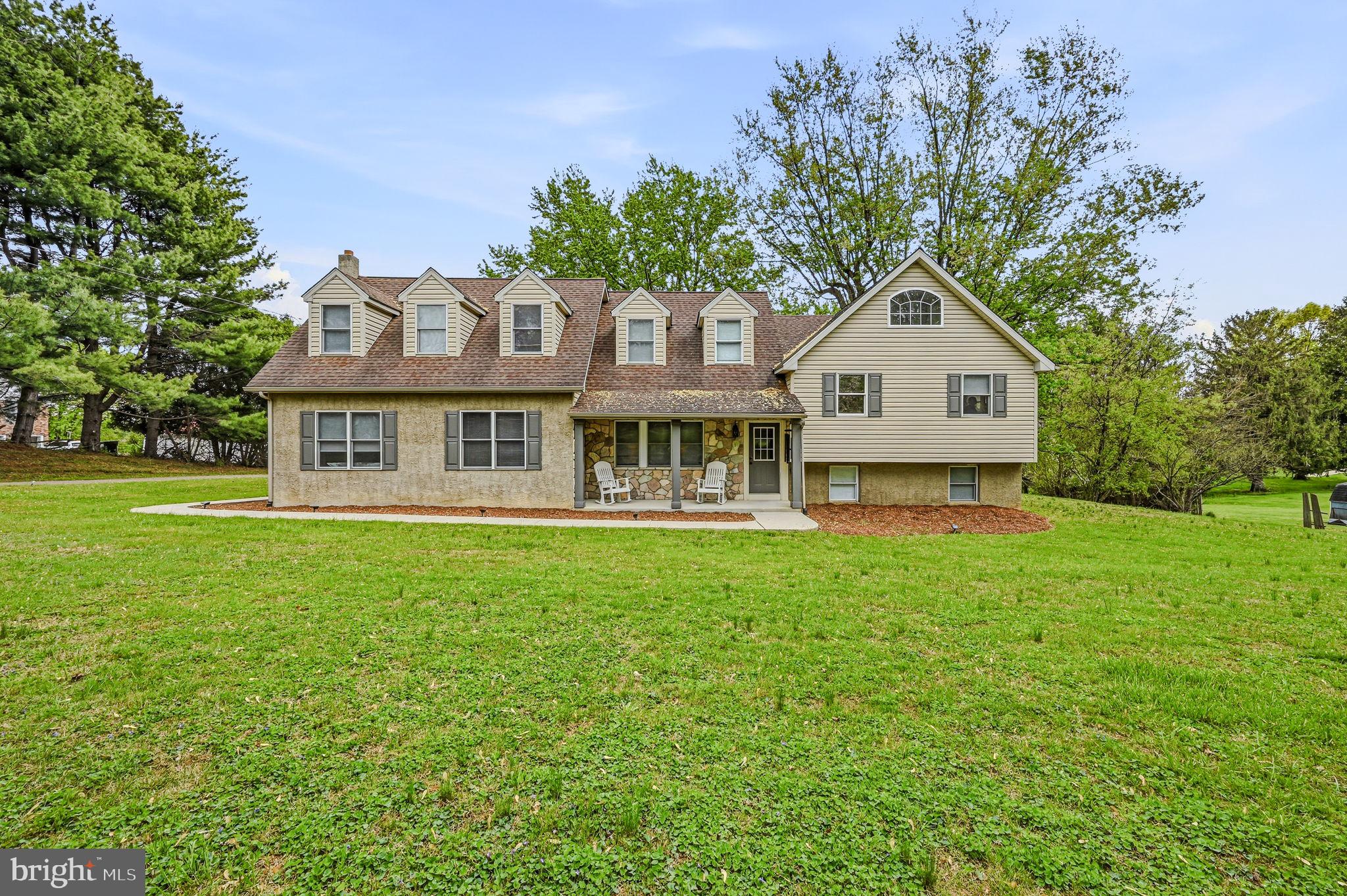 Be Prepared for this great opportunity !!  In the beautiful countryside of Landenberg Pennsylvania a spacious 6 Bedroom home is now available. This home is designed to feature two separate spaces providing for Owners private suite, extended family/In-Law suite , Teenager suite  or Returning Family member suite. This side of the home features a very spacious Main Bedroom with Vaulted ceiling, 2 walk in closets and a Main Bathroom including Vaulted ceiling,  Jacuzzi Tub, walk in shower and beautiful view to the back yard. Below is a large Office or additional Living room. The home also features a spacious and updated kitchen including Stainless Appliances and Granite counters with large island and breakfast bar. The eat in kitchen also features a Vaulted ceiling and windows on 3 sides looking out to a view of a large back yard. A traditional Living room separates the two sides of the home with the adjoining side featuring 5 bedrooms  and 3 with Hardwood floors, 2 full baths including tile floors and showers.  Dual staircases lead to the partially finished basement that includes a Recreation Room and a Theatre room where Video equipment will remain.  Some items are available for purchase in the Recreation room including Pool Table and Ping Pong Table.  Recent updates include Whole house High Efficiency HVAC and High Efficiency  Heat Pump Hot Water Tank.  The  3 Bay  Detached Garage is just over 3 yrs old with a walk up 2nd story ready to be finished and includes Mini Split Heating and Cooling. This garage is perfect for Automobile Collectors, DIY Mechanics, Those who need storage for  boats or work vehicles that need to be secure. Another possibility is to use as an Accessory Dwelling for a family member with proper approval. The Build Cost was approximately $70,000. Make it what you want it to be.