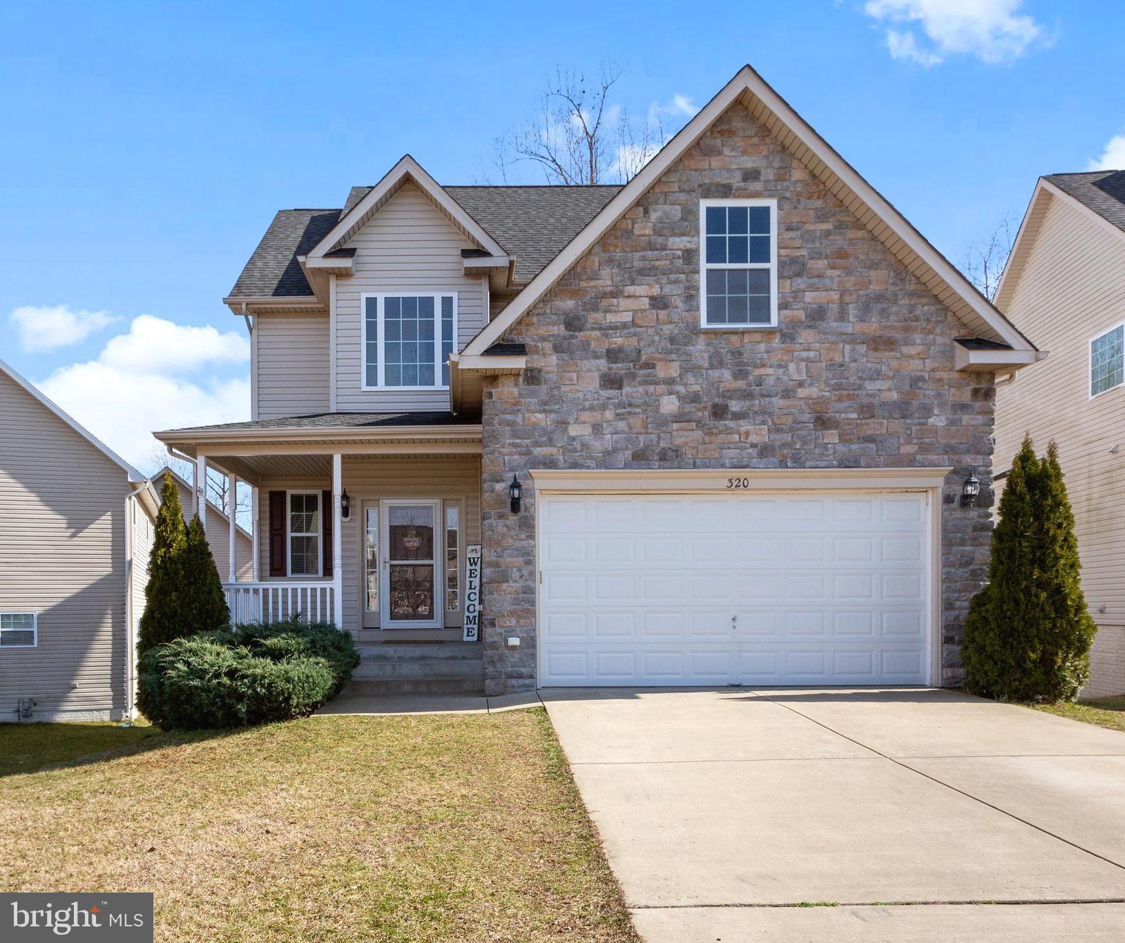 BEST VALUE IN THE AREA! This elegant 4-bedroom, 3 1/2-bathroom colonial home epitomizes stylish beauty. Boasting a charming front porch and an open floor plan, it welcomes you with warmth and sophistication the moment you step through the front door. The kitchen boasts upgraded cabinetry, granite counters, an island and stainless steel appliances. The kitchen adds a touch of luxury, while the gas fireplace creates a cozy ambiance in the family room just off the kitchen. The large primary bedroom exudes spaciousness and comfort, offering ample room for relaxation and personal retreat. The primary bathroom is a sanctuary, featuring a soaking tub and double sinks, perfect for unwinding after a long day. And don't miss the large walk in closet! The upper level is rounded off with 2 additional spacious rooms, another full bathroom and laundry area. The lower basement level is perfect for guests offering a 4th bedroom and another full bathroom. In need of more living space? The large recreation room is perfect for kids and adults alike and walks out into the back yard. Ready for warmer weather, outside, a composite deck and stairs offer a delightful space for outdoor relaxation, while a privacy fence ensures seclusion and space for pets and children to run around and enjoy. Conveniently located near shopping amenities and with easy access to Andrews AFB, this home is also nestled within a district boasting Blue Ribbon schools, making it an ideal choice for families. This is the home you've been dreaming of – don't let it slip away! Schedule a viewing today before it's gone!