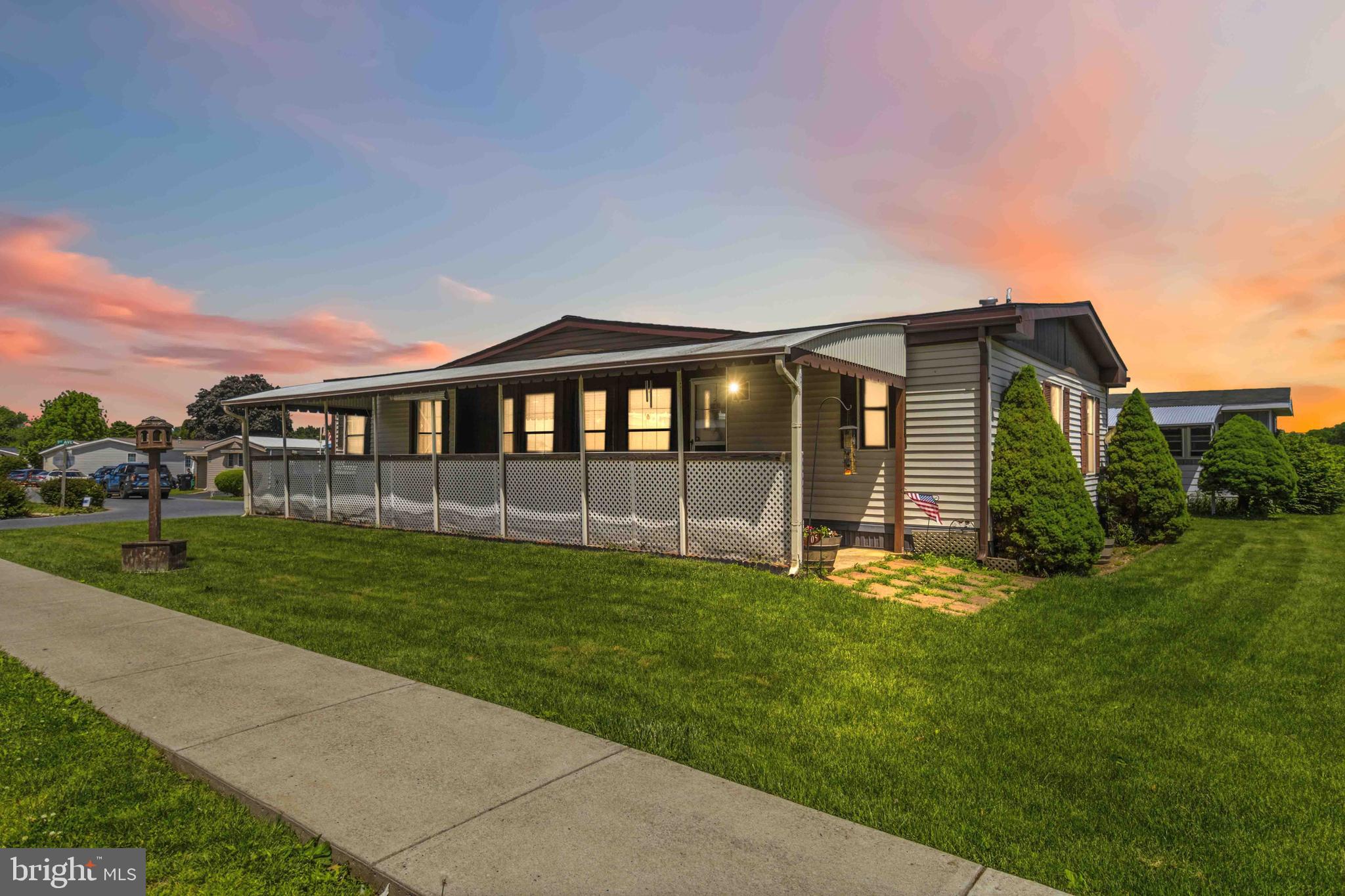Welcome to 105 Palm City Park, a beautifully updated double wide home located in one of the area’s most affordable land lease communities. Offering approximately 1,200 square feet of living space, this home features cathedral ceilings, an open and inviting layout, and numerous recent updates throughout. Enjoy relaxing mornings on the covered front porch and peaceful evenings on the spacious rear porch overlooking the yard. The updated interior provides comfortable, low maintenance living, while the convenient location offers easy access to Palmyra, Hershey, shopping, dining, and major commuter routes. Whether you’re downsizing, purchasing your first home, or seeking an affordable alternative to traditional homeownership, this move in ready property is one you won’t want to miss.