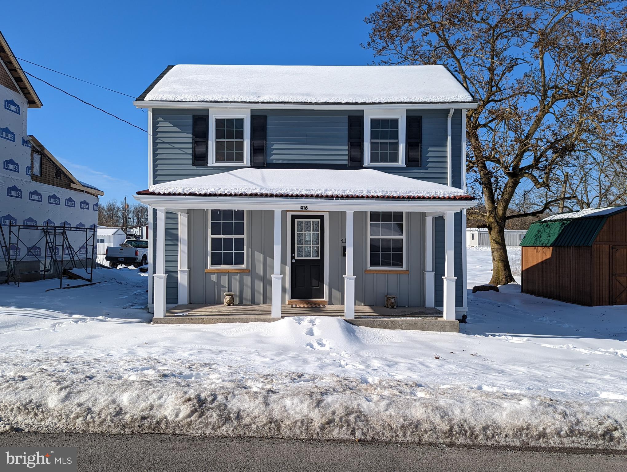 Must see to appreciate this adorable circa 1920 colonial in top condition.   Just 45 minutes commute to Winchester, VA. Home offers 3 bedroom, 1.5 baths.   Yard is flat and open. Plenty of space to put up a building/garage. Lots of sun if gardening is your passion.  Call today to schedule showing.