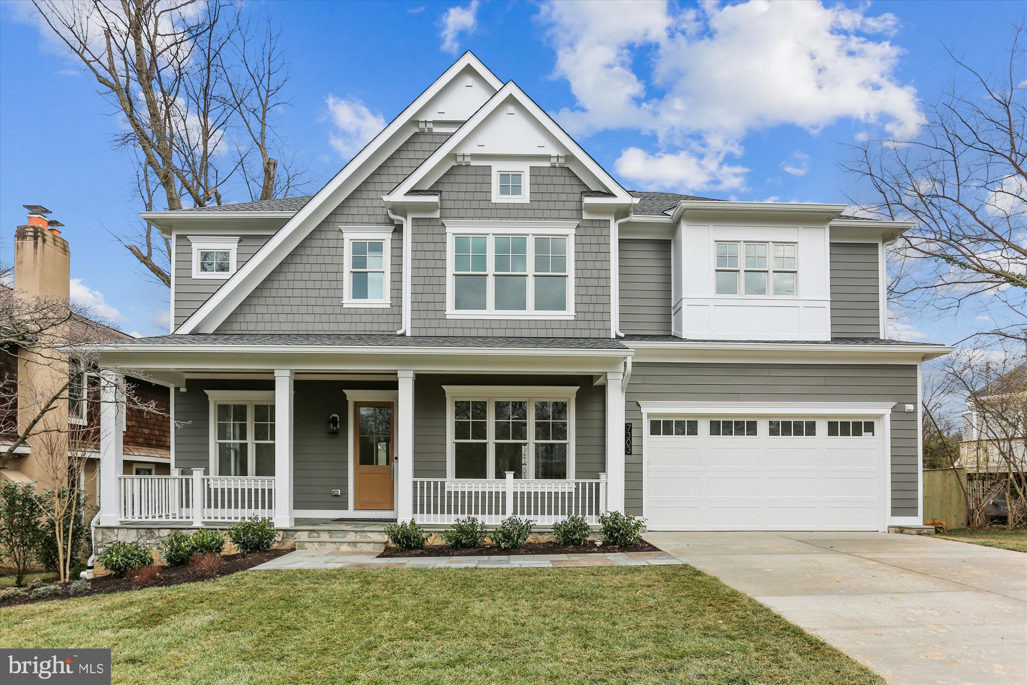 Wow! Local superstar Mid-Atlantic Builders does it again! This one boasts six generous bedrooms, including a luxurious primary suite, and five full and one half bath over three levels and approximately 5,500 square feet of breathtaking finished space. 

The meticulously site designed floor plan features a main floor entry from a charming front porch into a foyer fashioned with proportions intentionally created for a sense of spaciousness and light - through hall first, parlor and formal dining, main stair and powder room;  and then to the private family living spaces - a magnificent great room with an impressive fireplace, centering a spectacular chef’s kitchen with true professional grade appliances, extraordinarily thoughtful functional design details, and a showpiece island perfectly proportioned for both the largest parties as well as an intimate chat or homework after school; an intimate breakfast room, a butler’s pantry, private mud room / owner’s entrance with storage,  a private den / main floor bedroom with a full bath, and a beautiful screened-in porch with a fireplace that opens onto nicely elevated deck,

The second floor opens into a multifunctional loft area, opening into a spectacular series of intimate rooms - the primary bedroom with a coffee / ready station, double walk in closets that allow for the unambiguous luxury of real organization, and an opulently understated spa bath that’s truly worthy of the name; three additional bright, very ample bedrooms - with impressively outfitted full baths, one being a jack-and-jill, each with extra large walk-in closets, and a real laundry room generous enough for the folding and ironing, and lots of extra storage. 

As spectacular as the upper floors are, the uniquely bright lower level features an enormous double recreation room, flex / home gym room, bedroom number six with good light, a walk-in closet and full bath, utilities, and storage.

Three  elevator ready stories, an oversized two car attached garage, award winning schools, scrupulous attention to detail, and magnificently high quality finishes throughout including curated hardwoods, designer lighting, hand selected flooring, trims, counters, and fixtures all of which contribute to an enveloping sense of practical luxury. It’s a true statement home - just minutes to Rock Creek Park.

All this on a uniquely large lot that allows for nearly level entry in front and is absolutely perfect for backyard fun and entertaining.