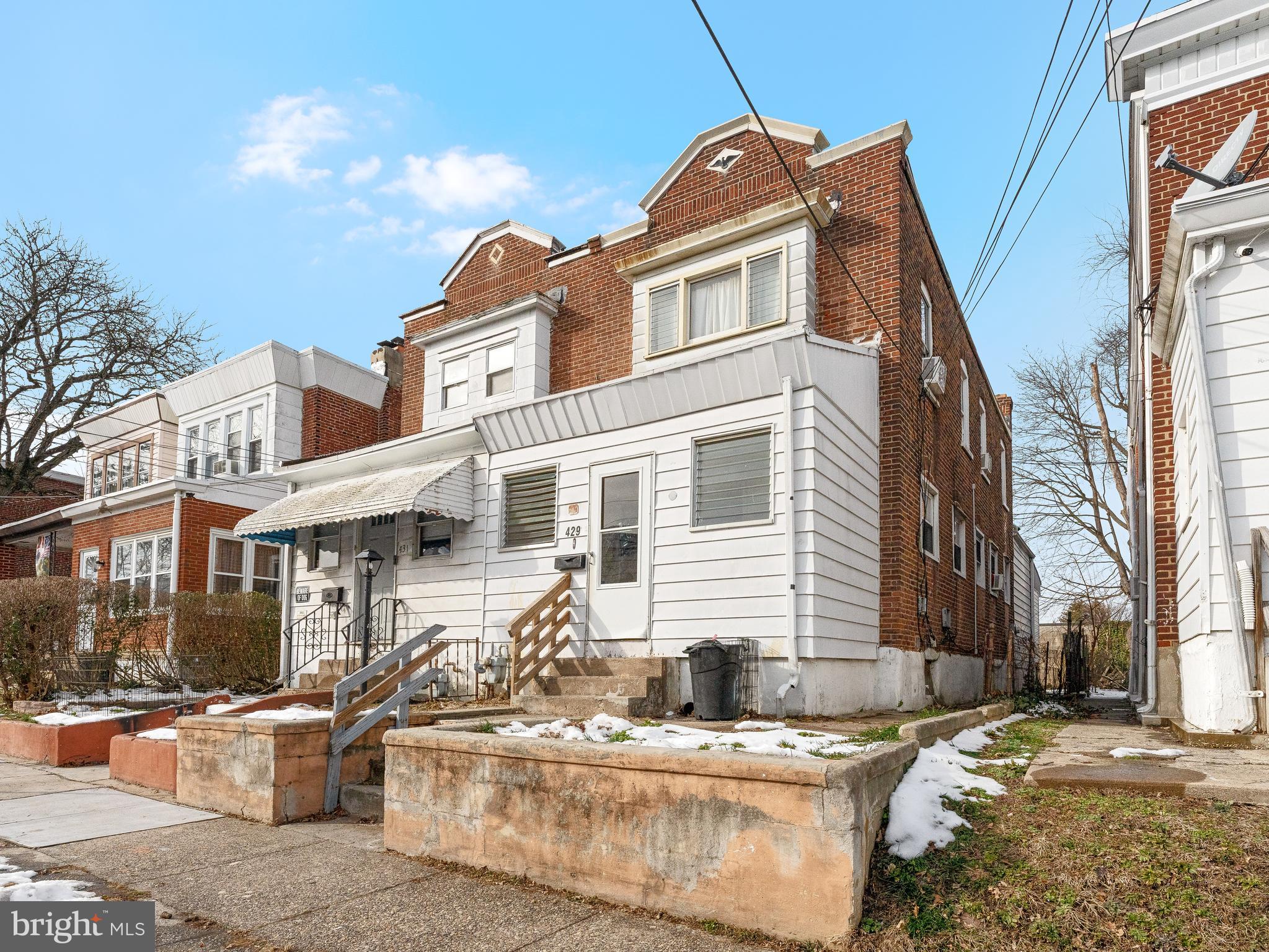 Attention landlords and investors! This 4 bed, 1.5 bath, twin in Collingdale is the perfect addition to your portfolio. The property is occupied with a great Section 8 tenant who pays rent on time with lease on a month to month basis. It is not currently at market rent, but can easily be stepped up to the updated 2024 Fair Market Section 8 Rate of $2,190/mo for a 4 bed in this zip code. Great value add opportunity as well. Property is sold as-is. Buyer is responsible for U&O certification. POF/Pre-approval required prior to showing as well as 48 hour notice. Schedule through Showing Time or contact listing agent for assistance.

Seller is open to packaging this together with 5 other similar rentals in the area. MLS IDs:
111 Jackson Ave: MLS# PADE2060414
10 Cherry St: MLS# PADE2060514
755 Long Ln: MLS# PADE2060512
237 Blunston Ave: MLS# PADE2060488
7808 Arlington Ave: MLS# PADE2060470
