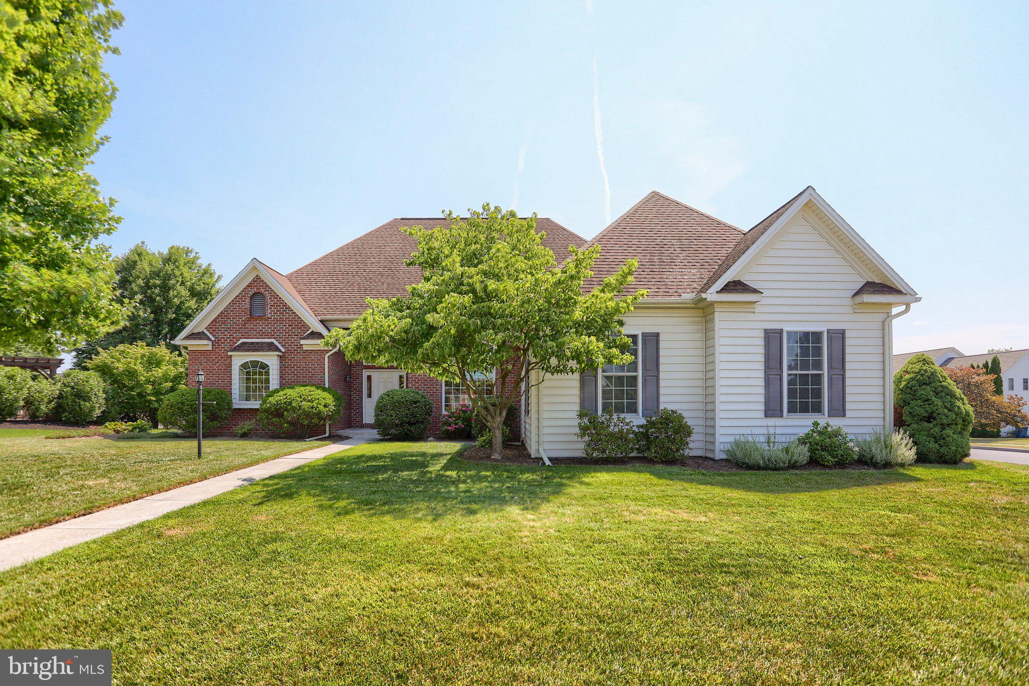 Welcome to this move-in ready ranch home in desirable Good Hope Farms South. Located in the Cumberland Valley School District, this home offers a thoughtful layout and an unbeatable location. Step inside to a welcoming living room featuring hardwood flooring and a cozy fireplace. The kitchen boasts granite countertops and plenty of space for meal preparation and entertaining.

The spacious primary suite is designed for comfort, offering two sizable walk-in closets and a large private bath with a separate tub and shower. New carpet in the bedrooms, fresh paint, freshly cleaned windows, and newly installed smoke detectors provide peace of mind, allowing you to simply move in and enjoy.

A large laundry room adds everyday convenience, while the desirable location puts shopping, dining, and daily necessities just minutes away. Enjoy easy access to Target, Wegmans, BJ’s Wholesale Club, Sam’s Club, Costco, and numerous restaurants along the Carlisle Pike corridor.

Combining low-maintenance living, a sought-after community, and exceptional convenience, this home is ready to welcome its next owner.