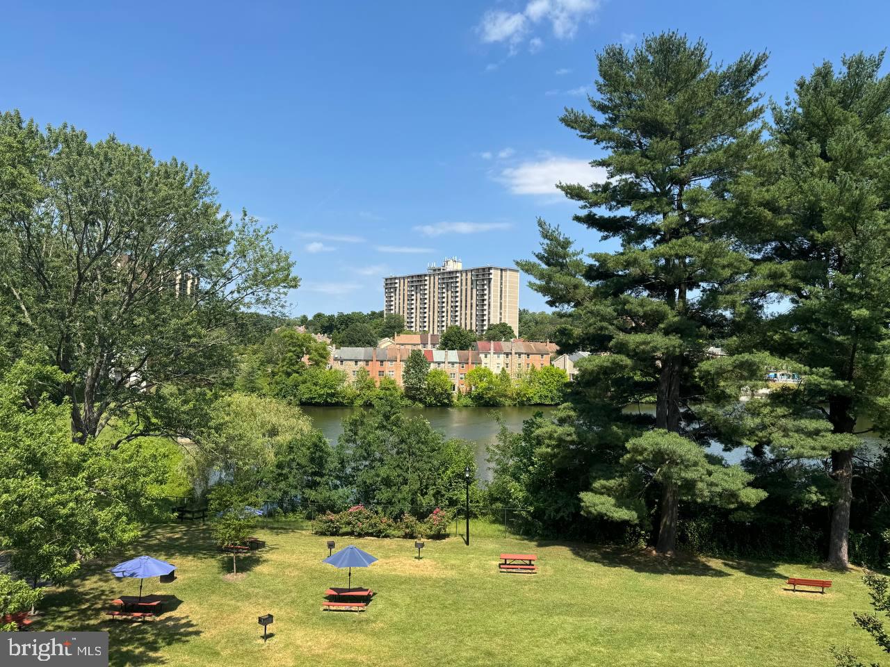 Can also be rented furnished for additional rent.
Spacious 3-bedroom, 2-bath condo offering amazing views of the lake and park from every room and a vast balcony. The condo is located in an elevator building and comes with all utilities included (cable excluded). It features two master bedrooms, providing ample space and privacy. 
The interior boasts recessed lighting in all rooms, creating a warm and inviting atmosphere. The kitchen has quartz countertops, combining durability and style. Reserved garage parking is included for your convenience. 
The community amenities include a pool and tennis courts, perfect for leisure and recreation. The condo's prime location next to Cabin John Park, Montgomery Mall, and I270 makes it a rare find. Enjoy easy living in this incredible location, offering great value for your rent.
Make a right after passing the 7501 building on Democracy Blvd.
Parking available anywhere next to the tennis court or in front of the building if unmarked.