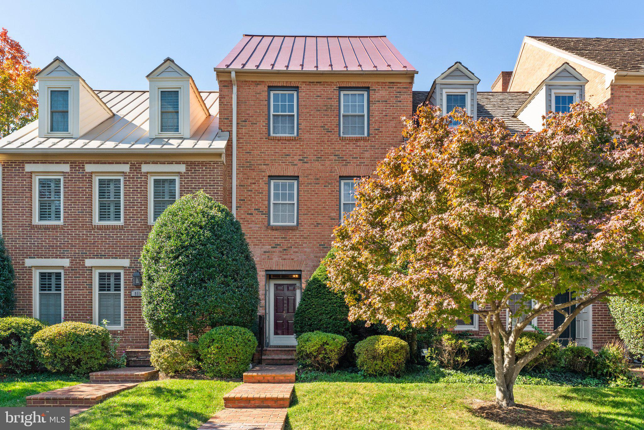Welcome to 815 College Avenue! This brick townhouse is located in the heart of downtown Fredericksburg, Virginia and features 3 full levels with 4 bedrooms, 2 full bathrooms, 2 half-bathrooms, an eat-in kitchen and formal dining area, two gas fireplaces, and brand-new LVP flooring throughout the main level and second floor bathroom. Additional features include a second-floor balcony that overlooks the private backyard, brand-new carpeting and padding throughout the upstairs, a professionally painted interior, a new Carrier HVAC system (2023), spacious built-in cabinets in the living room, an upstairs Jack-and-Jill bathroom with two separate and private restroom areas, and private parking spaces in the development. The fenced-in brick patio offers great opportunities to entertain in this highly sought-after area, while the detached shed allows for ample and convenient storage! Enjoy the convenience of being near downtown dining, the University of Mary Washington, Kenmore Park, the Canal Path, Central Park, I-95, and the VRE! Come see this beautiful home today!