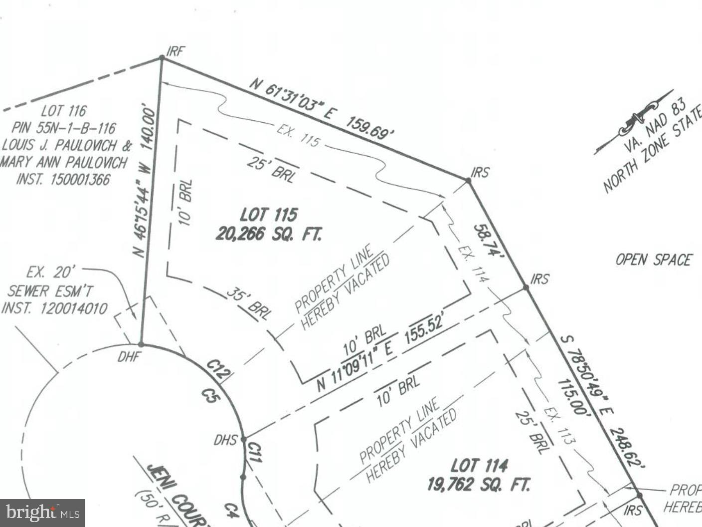 One of the few publicly-available subdivision lots in Winchester or Frederick County that features all you'd want: public water, sewer, backs to open space and creek, publicly maintained streets, etc.  This lot is just under 1/2 acre, the largest lot in the Abrams Pointe neighborhood.  Buy the lot to build or hold, your choice.  No builder requirement to purchase.  See for yourself.