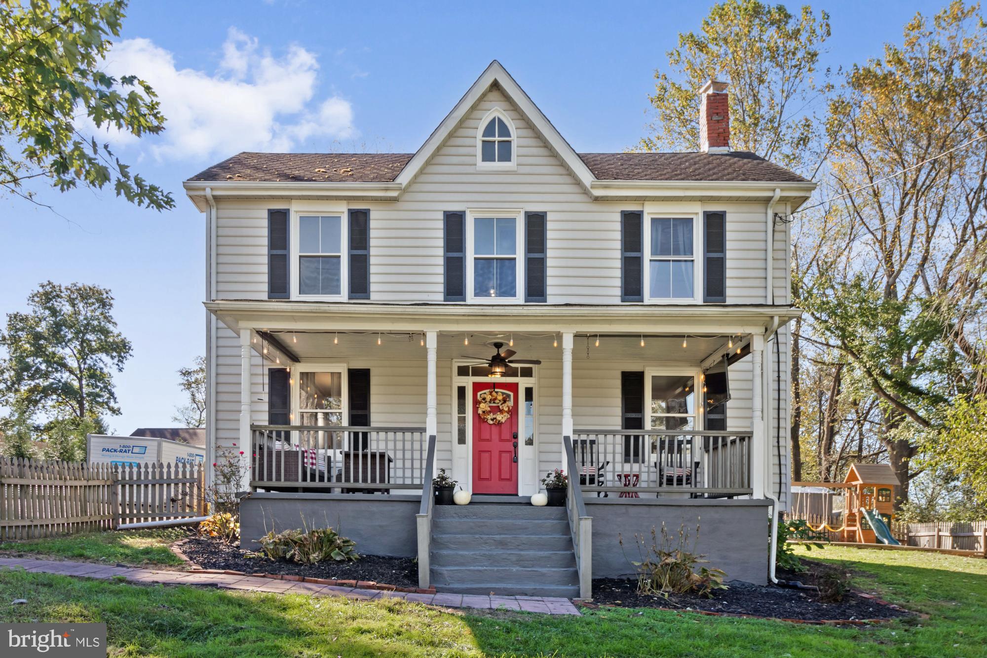 Welcome to this beautifully maintained 3-bedroom, 2-bath single-family home, situated in the vibrant heart of Sykesville. The main level boasts a bright and inviting family room that fills with natural light, alongside an updated kitchen equipped with stainless steel appliances and sleek granite countertops. The adjoining dining room features a custom built-in wet bar, ideal for entertaining guests. Upstairs, you’ll find three spacious, sunlit bedrooms and a full bath, providing comfort and privacy for the whole family. The finished attic offers a versatile rec room with plenty of storage, perfect for your hobbies or relaxation. With an oversized driveway, parking will never be an issue. Enjoy the convenience of being close to Downtown Sykesville, local amenities, and easy access to commuter routes.