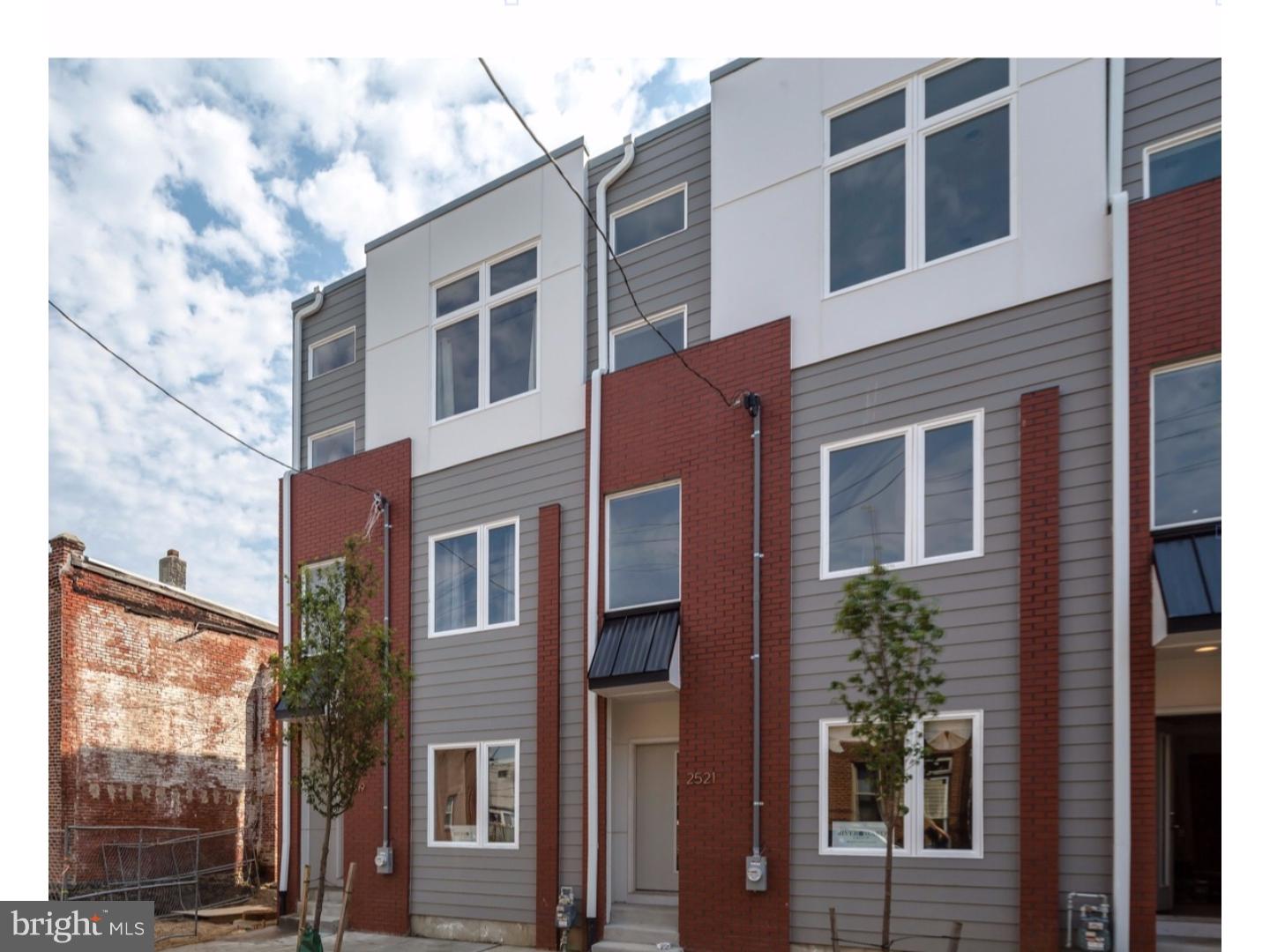 ***NEW CONSTRUCTION for under $300,000***The River Wards Group is proud to introduce PHASE 2 at Cambria Court, a Luxury New Construction Gated Development comprised of 12 impressive 3 story town homes. This exclusive development located in the Port Richmond neighborhood is only a few short blocks from Fishtown and the Delaware River Front attractions. LOTS 4 & 5 are now complete with MODEL HOME ready to view.  2520 Monmouth- Lot 3 can be completed in 7-8 months. You can FINISH the basement to increase the total sqft to 2200!  Phase 1 includes units 4, 5, 6, 9, 10, and 12. There are several floor plans and price points to choose from that boast of spacious living accommodations, parking options, yards, roof decks and a 10 year tax abatement. Some of the standard features include: 3 bedrooms, 2+ baths (model specific), Dual zone HVAC, panoramic roof deck, Smart Home Security System, hardwood floors, plush carpeted bedrooms, luxury bath finishes, full basements, private snow and trash removal, garage parking (for some models), private parking (for some models), 10 Year Tax Abatement, and a 1 Year Builder Warranty. Delivery on Phase 2 Summer 2017. Floor plans, standard features, and site map available by inquiry. On the site plan this is LOT 3 and floor plan MK1. PHOTOS shown are of the MODEL HOME.