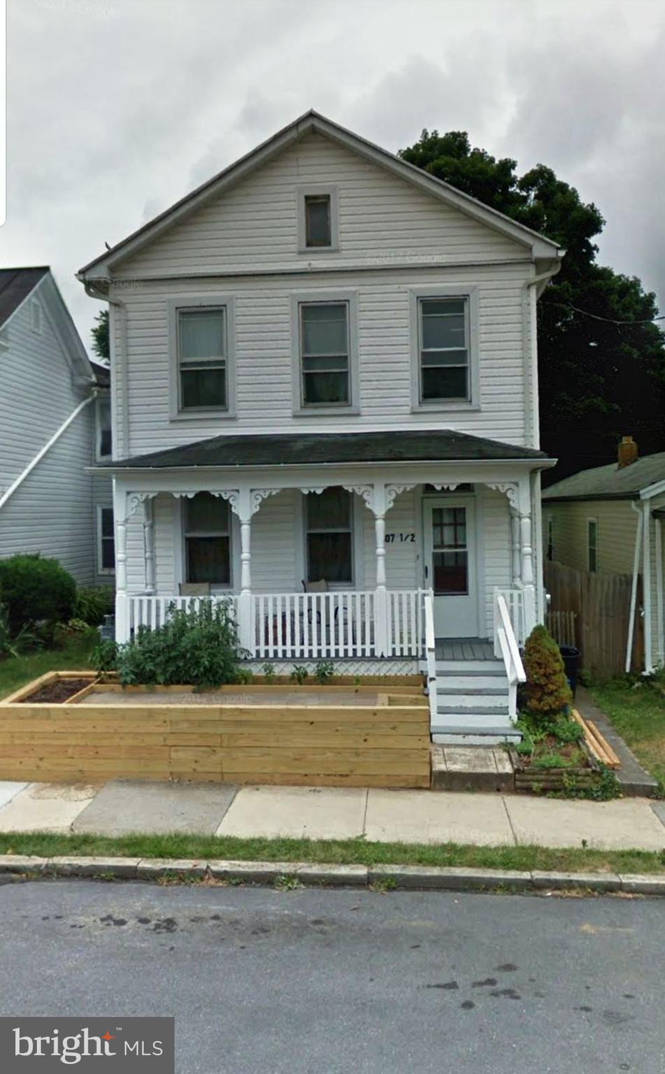 Price reduced! Seller offering closing cost assistance. Updated Old Town Treasure, Just in time for  Apple Blossom !! 3 bedroom, 1   bathroom, Big Kitchen, Dining Room, Living Room, Laundry Room with Washer & Dryer, Home Office, storage space in attic, new paint throughout, new & existing storage buildings in yard, off-street private parking for 3 cars, landscaped with garden space, backs to Tim Brook Park & Community Garden  New Double Insulated Windows Throughout, New Central Air, with Forced Gas Heat, updated electric, home warranty, city water & sewer 3 blocks from Old Town Walking Mall, Close & Convenient to everything in town!