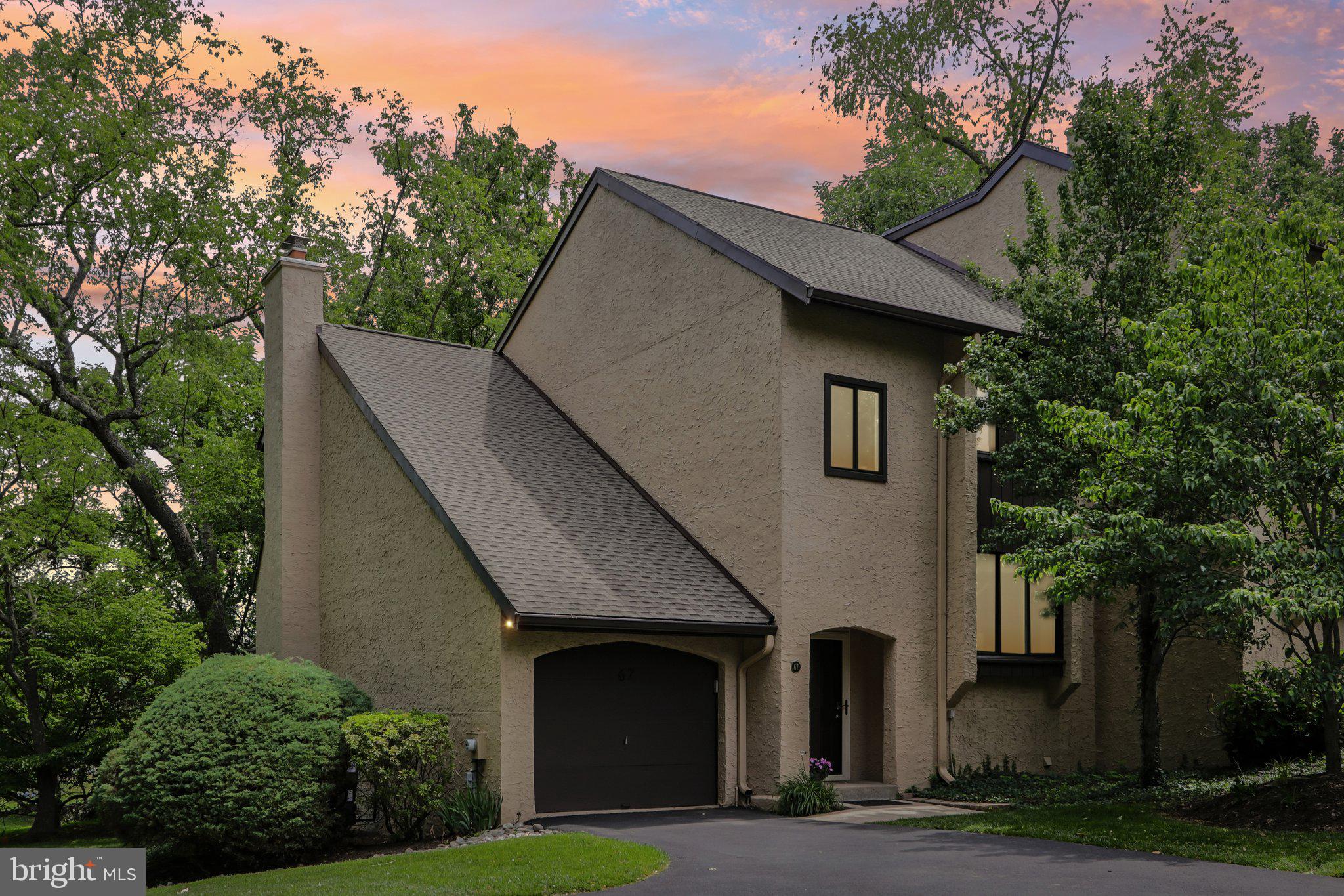 Welcome to 67 Golf Club Drive, a desirable end-unit townhome offering space, privacy, and flexibility in a peaceful Langhorne setting. With 3 bedrooms, 2.5 bathrooms, and a private driveway, this home provides the comfort of single-family living with the convenience of a townhome lifestyle.

Inside, you'll find bright and inviting living spaces designed for both everyday living and entertaining. The kitchen features ample cabinetry, generous counter space, and a breakfast area overlooking the scenic surroundings. Upstairs, the spacious primary suite includes a private bath, while two additional bedrooms and a full hall bath complete the upper level.

The finished basement adds exceptional versatility with multiple bonus rooms that can be used as home offices, fitness areas, hobby rooms, guest space, or additional living areas to fit your needs.

What truly sets this home apart is its setting. Backing to a farm, the property enjoys a peaceful backdrop and added sense of privacy rarely found in townhome communities. Whether relaxing outdoors or enjoying the view from inside, you'll appreciate the serene atmosphere year-round.

Combining flexible living space, an end-unit location, private driveway, and tranquil views, 67 Golf Club Drive is a wonderful place to call home.