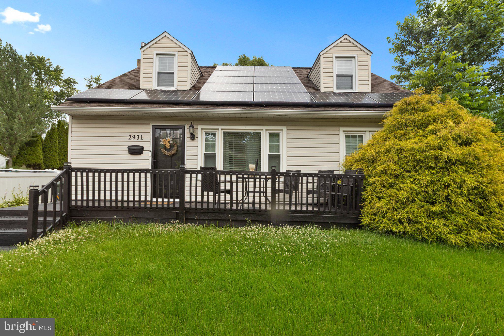 Welcome home to this charming and beautifully maintained 4-bedroom, 2-bath Cape Cod that effortlessly blends timeless character with everyday comfort. From the inviting front porch to the warm hardwood floors and classic dormer-style architecture, this home immediately feels welcoming, lived-in, and truly special.
The spacious and functional layout offers four generously sized bedrooms and two full bathrooms, providing flexibility for a variety of lifestyles—whether you need extra space for family, guests, a home office, or a creative retreat. Natural light flows throughout the home, enhancing its warm and inviting atmosphere.
The partially finished basement adds valuable additional living space, perfect for a recreation room, home gym, media area, or playroom, with plenty of room left for storage and future customization. Energy-efficient solar panels provide long-term savings and added peace of mind, making this home as practical as it is charming.
Step outside and enjoy a comfortable outdoor setting ideal for relaxing mornings, weekend gatherings, or quiet evenings at home. Every detail supports a lifestyle of ease, comfort, and enjoyment.
Conveniently located near shopping, dining, schools, parks, and major commuter routes, this home offers the perfect balance of neighborhood charm and everyday accessibility. A rare opportunity to own a home that delivers space, character, and long-term value—schedule your private showing today and experience it for yourself.