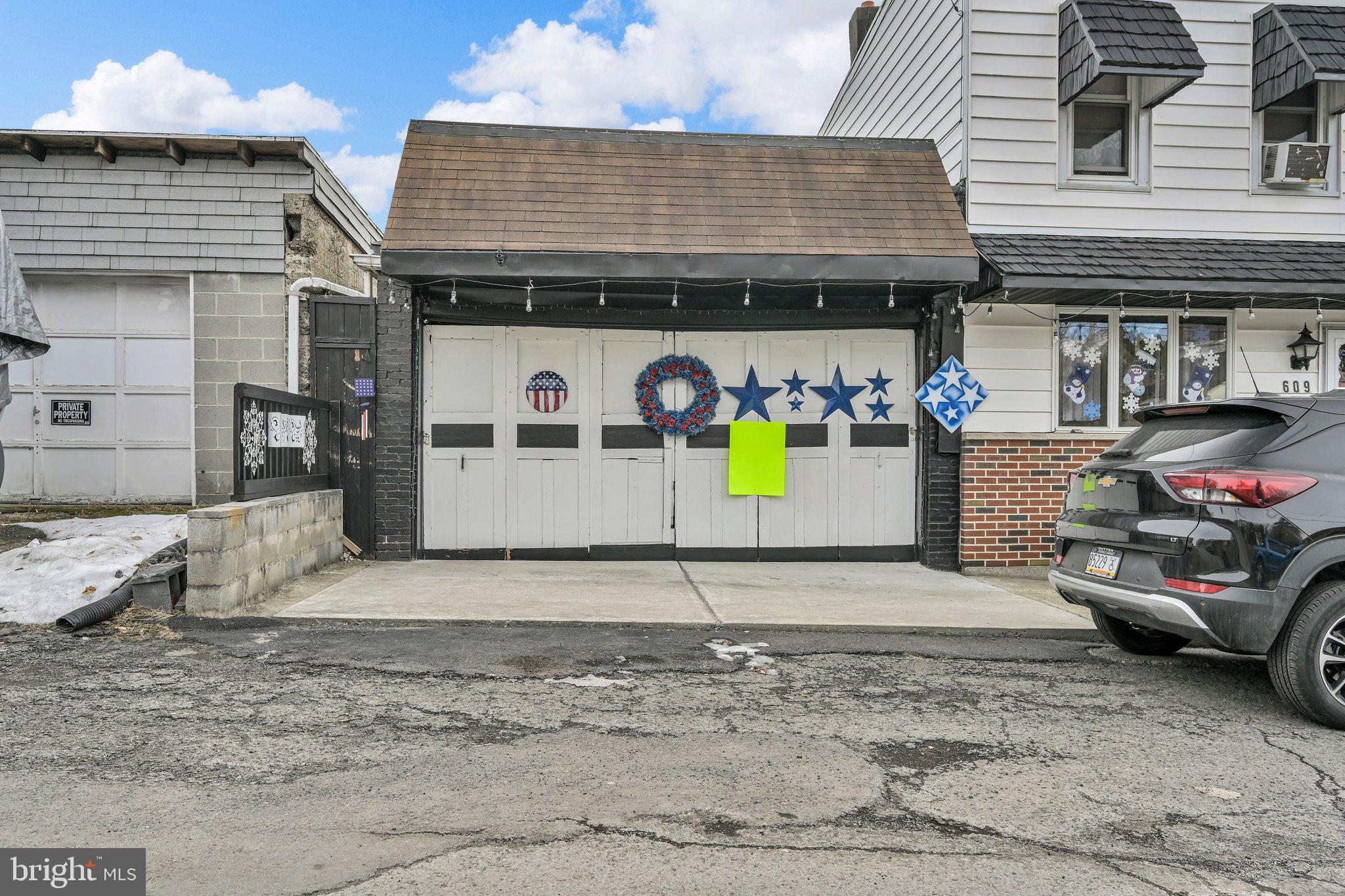 This Pottsville setup actually does something. Two garages, a small private yard, and endless potential for your cars, trucks, toys, tools and equipment. Easy access to both the upper and lower garages makes hauling in and out a breeze, and the solid brick garage even features basement access for extra storage space. Quiet street. Smart setup. Hard to find. Whether you need a contractor base, hobby space, storage hub, or just room to spread out, this one checks boxes fast. Don’t sit on this one too long… somebody’s about to snag it. Zoned residential.