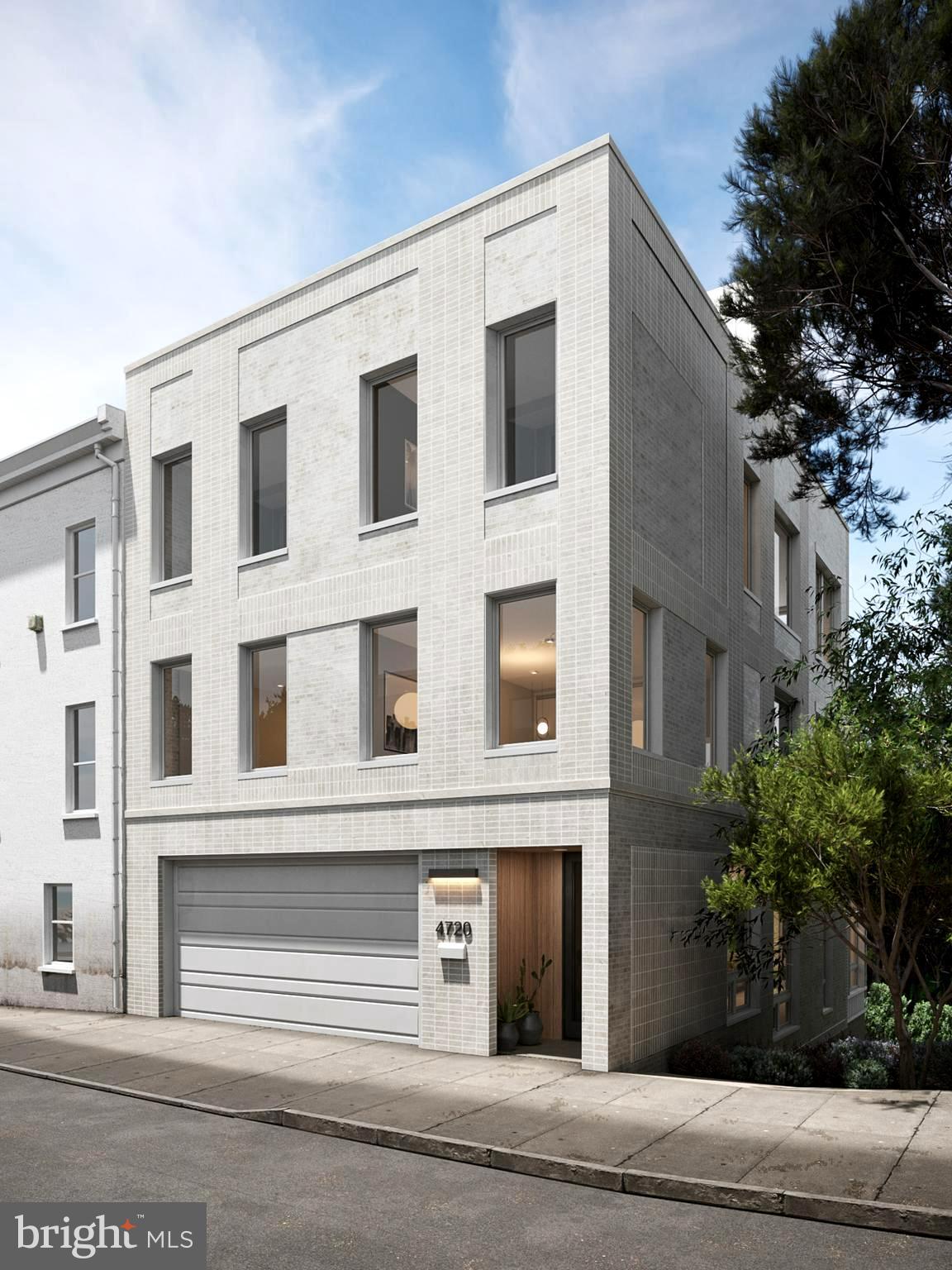 Welcome to 4720 Mansion, an unparalleled masterpiece of modern living in the heart of Manayunk. This stunning NEW CONSTRUCTION home features 4 Bedrooms, 4.5 Bathrooms, 2 CAR GARAGE.  Multiple  Decks and Terraces w/over 4,200+ Square Feet of well appointed living space.  Elevate your living experience w/an optional ELEVATOR, providing easy access to every level of this architectural gem. From the moment you enter, it's clear that no detail has been overlooked, from the incredible glass-to-square-foot ratio to the designer lighting package that illuminates each space w/warmth and style.  The thoughtfully designed floor plan boasts curved corner walls, arched doorways, double height ceilings creating a sense of fluidity and refined design throughout.  Indulge in the ultimate urban retreat on the jaw-dropping multiple ROOF DECKS, offering fantastic views of the city and a space to entertain and relax.  Multiple outdoor spaces offer a seamless transition between indoor/outdoor living, while tree-top vistas add a sense of tranquility to everyday life.  Life truly is better with a view, and this home delivers in spades.  With its unmatched attention to detail and quiet luxury, you won't find anything else like it in the city.   Contact us today for more details and to set up a private tour.   10 Year Tax Abatement and 1 Year Builders Warranty to commence at settlement.