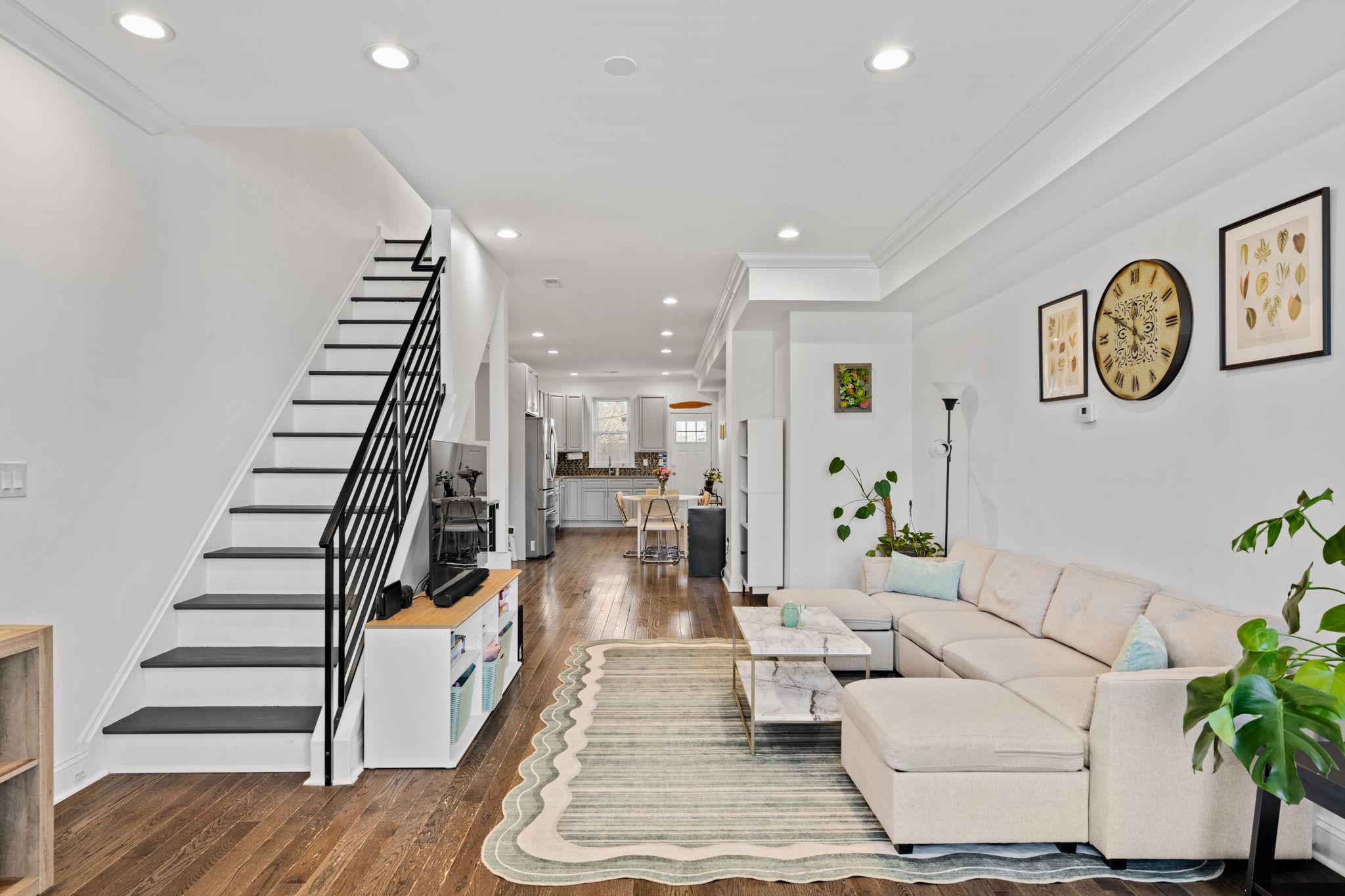 Welcome to 2924 Wharton St! Completely renovated in 2022, this rowhome features 3 bedrooms, 2 full bathrooms and over 1.800 sq ft of living space. 
As you enter the home you will be immediely welcomed by its natural light, open floor plan and high ceilings, giving this home a open and airy feel. The large living space flows right into a generous space for a large dining table then into the kitchen. The kitchen features a ton of cabinet space with stainless steal appliances and granite countertops. You even have enough space to put another table if you'd like!
Upstairs, you’ll find three generously sized bedrooms with equally generiously sized closets and a full bathroom.  The home also includes a full finished basement. In the basement you will find a laundry space with extra room for storage or work out equiptment. The basement also has another full bathroom. There is also a bonus room that could possibly be used as another bedroom, a tv room, an office, or whatever else your heart desires!
On the main floor through the kitchen there is a private outdoor space, an ideal spot for relaxation or outdoor gatherings. Though this house does not have a large yard it is conveniently located directly across from the playground at Donald Finnegan Park. The park also contains athletic fields, basketball courts and holds regular community events. Who needs a yard when you have a whole park at your front door!

This home is nestled in a desirable location close to highways, shopping, dining, universities, hospitals and parks. It is a great house with lot's of space that will definitely not dissapoint. Don’t miss your opportunity to make 2924 Wharton your new home!