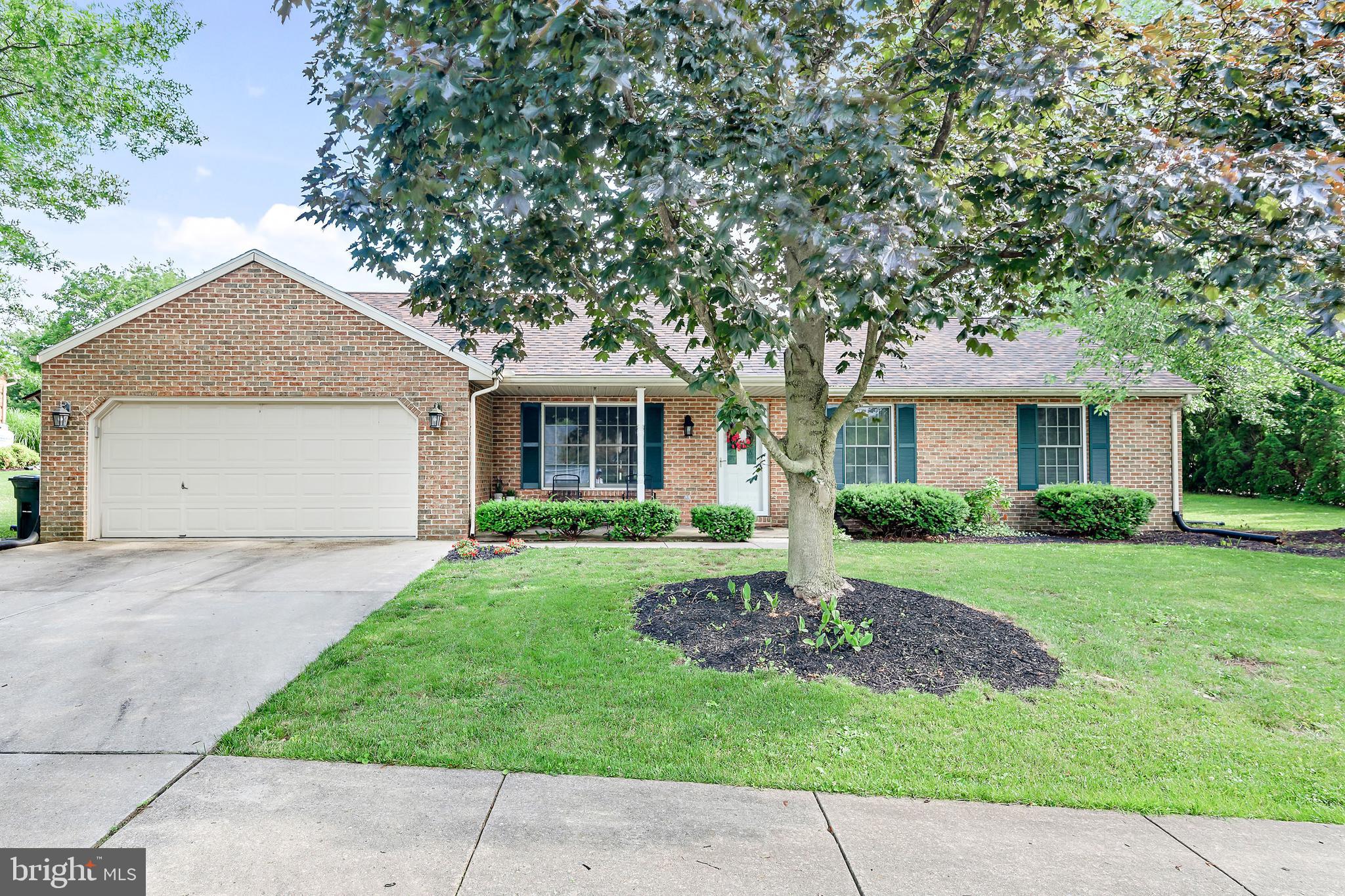 Neat and clean, this well-maintained home is move-in ready.  Situated in a quiet community, this 3-bed, 2.5 bath ranch home has a floorplan that flows seamlessly and is bathed in natural light.  Pride of ownership shines through and the current owner has carried out upgrades including a new HVAC system in 2016, Smith waterproofing system with 2 sump pumps (transferrable), replacement columns on the front porch and a full view storm door.   You will enjoy cooking in the generously sized kitchen complete with pantry, spending cozy evenings in front of the fireplace in the spacious vaulted family room, or unwinding on the large deck.   The property is in close proximity to schools, shopping and major highways.  This one won’t last long so book your viewing today!