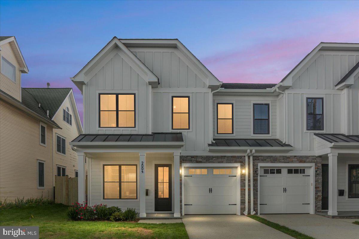 Construction just completed!

One of two semi-detached new construction homes, thoughtfully designed with 5 bedrooms, 5.5 bathrooms, and approximately 3,900 finished square feet across three levels. High-end finishes and modern functionality throughout, including white oak hardwood floors, a gourmet kitchen with an oversized island, a dedicated main-level office, and an attached one-car garage. A screened-in rear porch extends the living space outdoors, perfect for year-round use.

Upstairs, the vaulted primary suite features a large walk-in closet and a spa-like bath with dual vanities, a soaking tub, and an oversized shower. The upper level also includes three additional bedrooms and bathrooms, along with a convenient laundry room. The finished basement offers a spacious rec room, wet bar, fifth bedroom, and full bath.

Set on a 5,300 sqft fenced-in lot with a large backyard,  ideal for outdoor entertaining, play, or gardening.