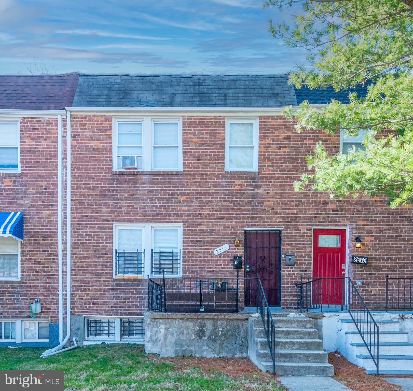 List price to be opening bid at online only auction.  Online auction to be conducted on Auctioneers website.  Bidding will begin on Saturday, April 5th & ends Thursday, April 10, 2025 at 11:00AM.  Here's an excellent opportunity to own a two-unit townhouse, currently earning income from two tenants with active leases. The property comes with a Baltimore City Rental Property License, allowing 2 Dwelling Units, valid until April 24, 2027, and is lead-free. This is a prime investment opportunity! Current Gross Monthly Rent: $1,990. Current Gross Annual Rent: $23,880.  Tenant 1:Rent: $1,090/month. Occupies the main and lower level. This unit includes: • Main level: Living area and 1 bedroom • Lower level: Eat-in kitchen, full bathroom, laundry area and living area.  Tenant 2:Rent: $900/month. Occupies the upper level, which includes: • Living area, 1 bedroom, full bath, kitchen and laundry closet. Per the seller: The roof was replaced in 2023 and some plumbing & electrical updates. Features: • front porch• security bars on some front and back windows • wood type floors in both units• 2 electric meters• rear stair system to upper level unit• 2 stacked washers/dryers• fenced-in backyard• security doors on the front, basement & rear upper back doors   Location:  This property is situated in the Bridgeview/Greenlawn neighborhood of Baltimore City, conveniently located near dining, shopping, schools, and recreational facilities. It also offers easy access to major transportation routes. This property is a promising income-generating asset in a well-connected area, perfect for investors looking to expand their portfolio!