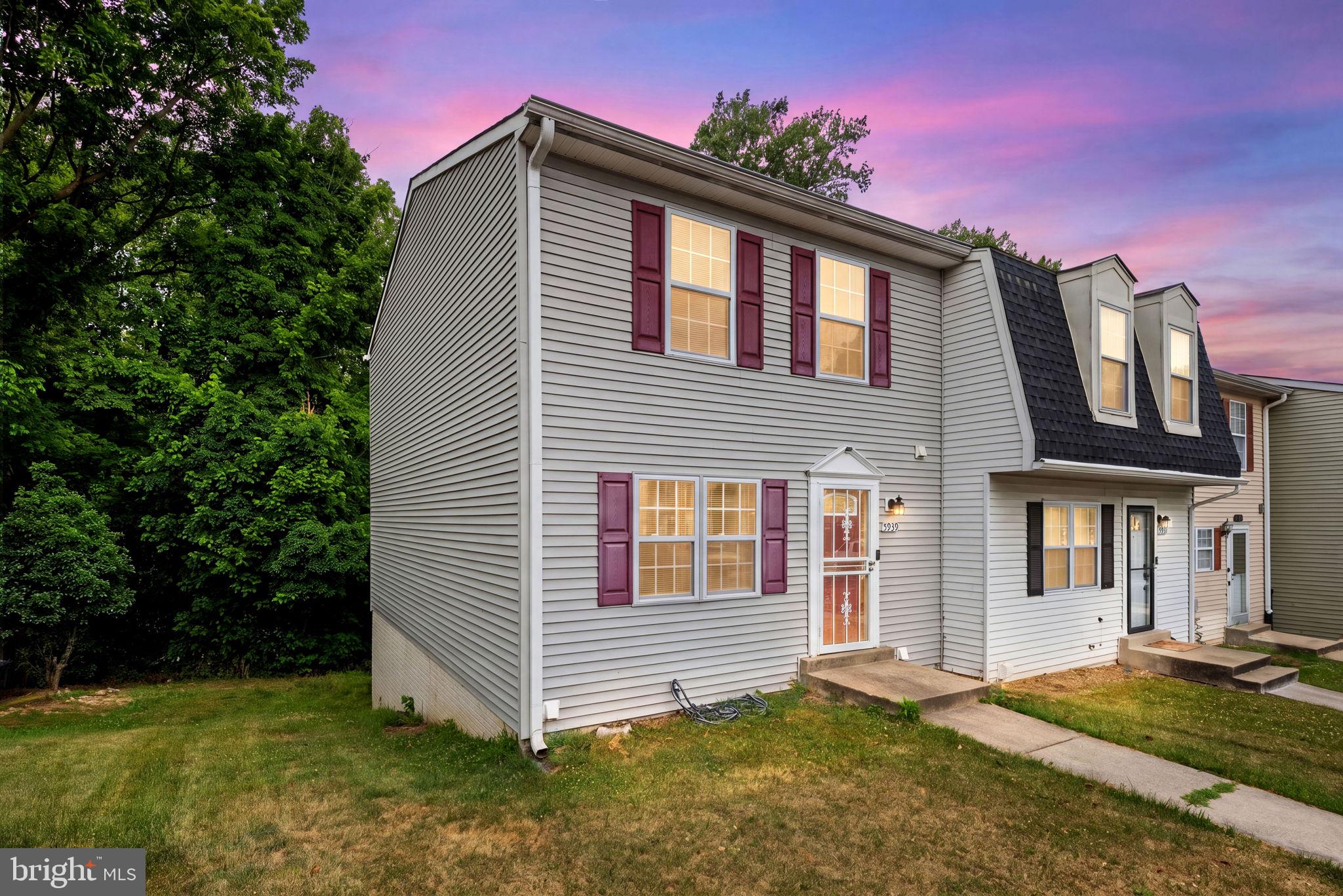 This Is the One You've Been Waiting For!

Welcome to this beautifully renovated end-unit townhome in the desirable London Woods community, where modern style, thoughtful updates, and everyday convenience come together. Reconstructed from top to bottom in 2021, major improvements include the HVAC system, roof, plumbing, electrical, water heater, gutters, and more—offering the confidence of modern systems paired with attractive finishes throughout.

The main level features an open and inviting layout with a spacious living area, convenient powder room, and a beautifully designed kitchen complete with quartz countertops, gray cabinetry, black hardware, stainless steel appliances, a farmhouse sink, pantry, and a peninsula-style island that provides additional workspace, and storage. Natural light pours in through the oversized kitchen window and rear sliding glass door, creating a bright and welcoming atmosphere.

Upstairs, you'll find three bedrooms and a full bathroom with direct access to the primary bedroom while also remaining accessible from the hallway for the secondary bedrooms. A generous landing area adds to the home's open feel.

The walkout lower level offers flexible living space with a large recreation room, a bonus room ideal for a home office, gym, playroom, or storage, a second half bath, and a laundry area with excellent storage capacity. Luxury vinyl plank flooring flows throughout the home, with carpet limited to the stairways.

Outside, enjoy a private backyard, an assigned parking space (#39), and ample visitor parking. Residents of London Woods enjoy neighborhood playgrounds, basketball courts, and tennis courts, while Rollins Avenue Park is just a 2-minute drive away.

Perfectly located just minutes from Washington, DC, Capitol Heights and Addison Road Metro Stations, Joint Base Andrews, I-495, Route 50, shopping, dining, and entertainment, this home offers the ideal combination of comfort, convenience, and modern living all at the right price! Make it yours!