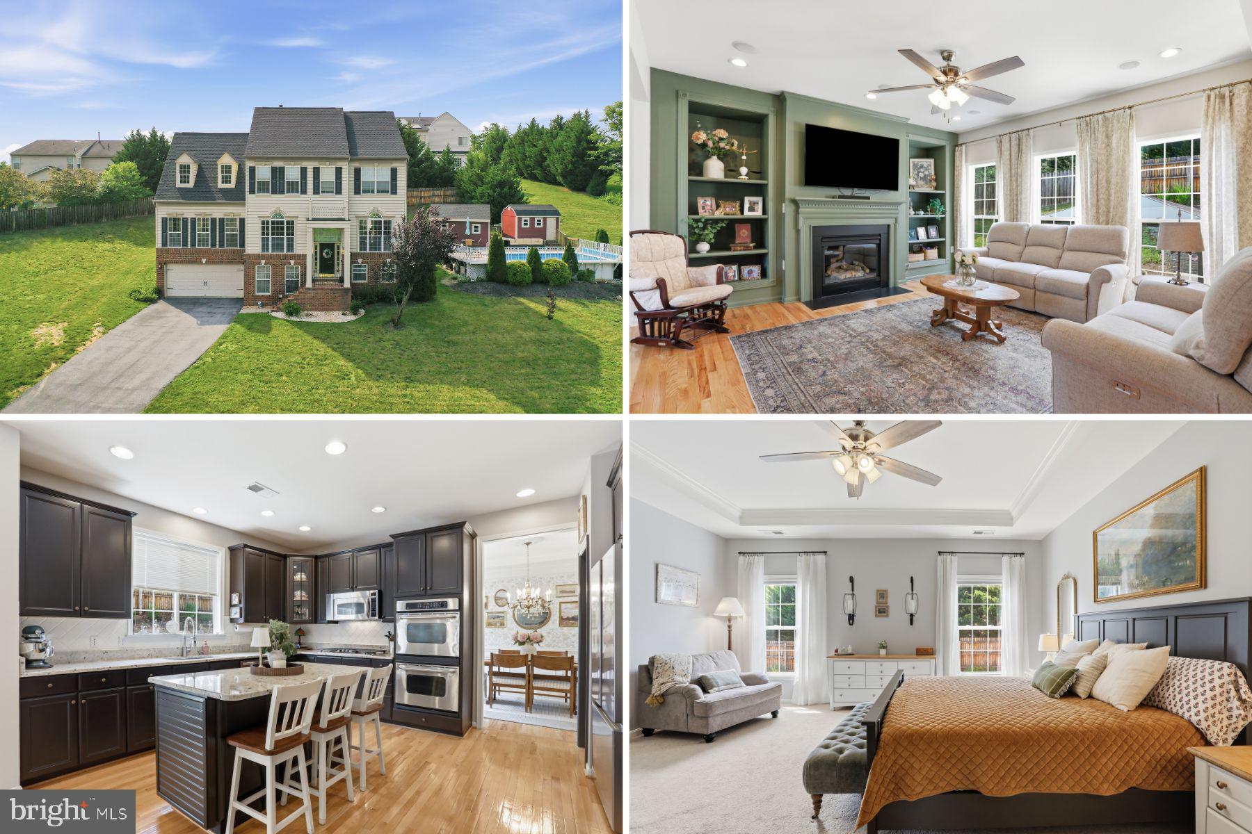 Every once in a while, a home comes along that truly stands apart. Beautifully updated and impeccably maintained, this magazine-worthy home offers three finished levels, timeless finishes, and a resort-style backyard on a quiet cul-de-sac in one of Woodstock's most desirable neighborhoods.

The light-filled main level is designed for both everyday living and entertaining with rich hardwood flooring, elegant trim work, a private office, formal dining room, welcoming sitting room, and spacious family room with a cozy gas fireplace. The gourmet kitchen features granite countertops, refinished cabinetry, a large center island, double wall ovens, gas cooktop, pantry, and an open layout that keeps everyone connected.

Upstairs, the spacious primary suite offers dual walk-in closets and a spa-like bath with soaking tub, walk-in shower, dual vanities, and skylights. Three additional bedrooms and another full bath complete the upper level.

The finished walkout basement provides exceptional flexibility with a large recreation room, finished bonus room, full bath, and private exterior entrance, making it ideal for guests, a home gym, media room, or multigenerational living.

Outside, your private backyard retreat awaits with a heated in-ground Kayak pool, covered patio, beautiful landscaping, seasonal mountain views, and nearly half an acre to enjoy. Recent improvements include a new roof (2024), new HVAC (2022), expanded hardwood flooring, and fresh interior paint. This is more than a beautiful home...it's a lifestyle.
