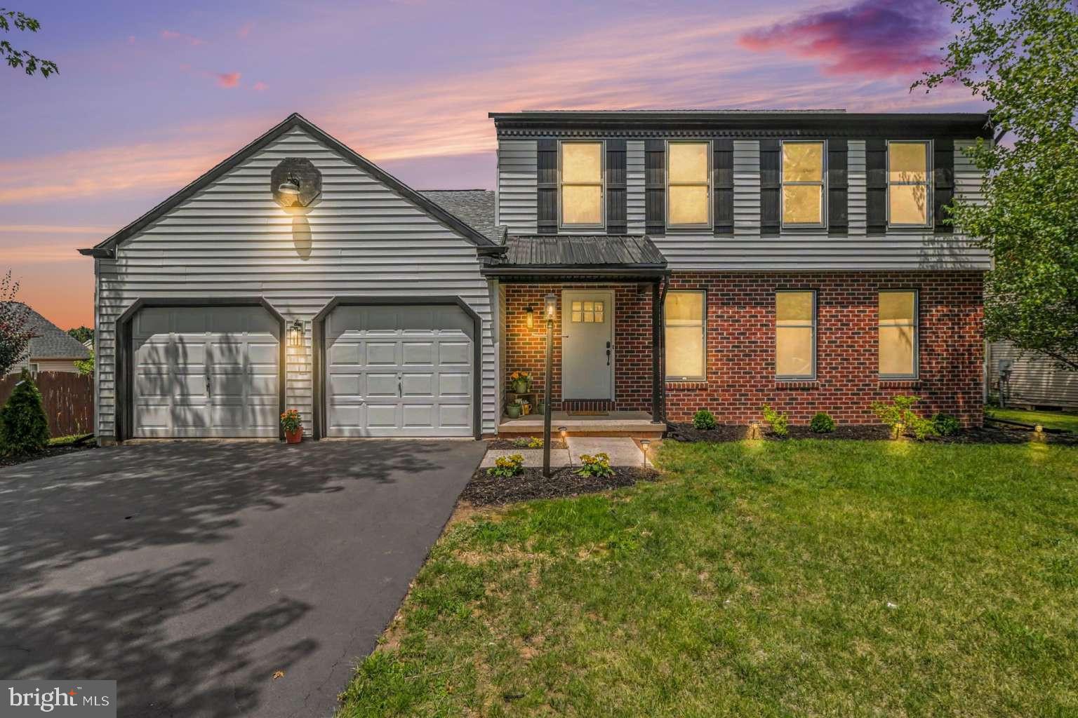Move right into this fully renovated, like-new 3-bedroom, 2.5-bath home offering approximately 1,939 sq. ft. on a quite highly desirable West Shore School District. Thoughtfully updated throughout with luxury vinyl plank flooring, new carpet, new 14X20 ft deck with Trex decking and vinyl railing, partial metal roof, new doors, garage door openers, sliding patio door, 200-amp service, keyless entry, and second-floor laundry.
The bright, open floor plan features a stunning modern kitchen with brand-new stainless steel appliances, quartz countertops, a large center island, apron sink, beverage bar, floating cabinetry, and abundant storage. The spacious family room offers vaulted ceilings, skylights, and plenty of natural light. A partially finished basement offers flexible space for a recreation room, home office, gym, or potential fourth bedroom. Basement storage.

A rare opportunity to own a truly move-in-ready home with modern finishes, low $75/year HOA, and a peaceful neighborhood setting. Conveniently located just 3 minutes from I-83, halfway between Harrisburg and York, with shopping and dining just minutes away.