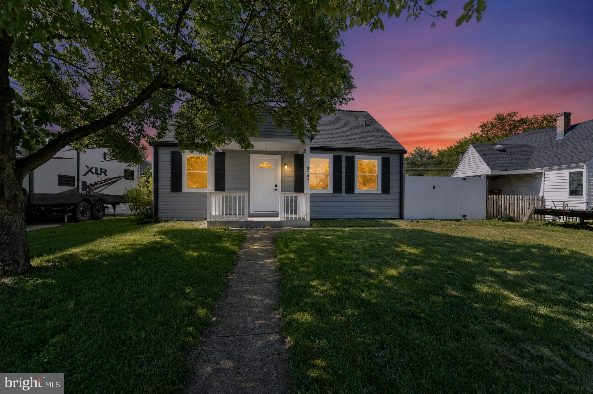Charming RENOVATED Cape Cod in sought-after Murray Point — Dundalk's hidden gem! This move-in-ready 3 BR / 2 full BA home was thoughtfully updated top to bottom.
INSIDE: Bright, open kitchen with QUARTZ countertops, brand-new cabinetry, and stainless steel appliances. TWO fully renovated bathrooms. Flexible floor plan offers 2 bedrooms + full bath on the main level — a true find — plus a spacious upper-level primary retreat with its own private bath.
BIG STUFF DONE: Roof less than 3 years old. Brand-NEW water heater. Updated mechanicals — move in with confidence.
OUTSIDE: Fully enclosed rear yard, perfect for entertaining, pets, or morning coffee. Off-street parking included.
LOCATION: Walk to scenic waterfront views, neighborhood parks, and tree-lined streets. Short drive to downtown Baltimore for dining, shopping, sports & easy I-695 access.
A smart value play for first-time buyers, savvy investors, or anyone right-sizing into a stable, established Baltimore County neighborhood. Don't miss this one!