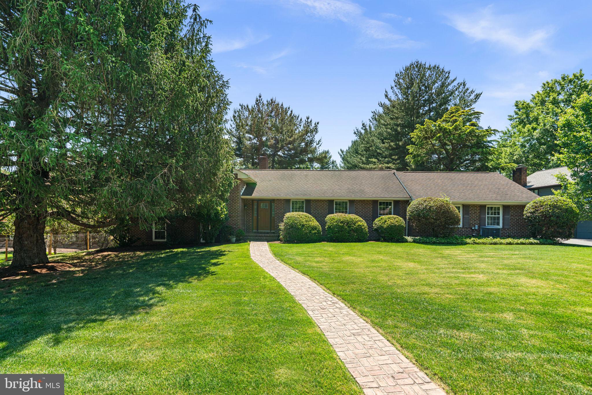 You have to see this solid brick, 2 car garage single-family home on a premier 3/4 acre level lot backing to trees in sought-after Mt Hebron, Ellicott City! Furrow Ave is known for its custom built homes and outstanding location. An ideal multi-generational floor plan or in-law/au pair suite with 4 true bedrooms (possible 5th bedroom on lower level), 3 full bathrooms and 2 half bathrooms. The owner has lovingly cared for this home for the last 38 years. Endless improvements include: new water heater (2023); Carrier HVAC (2017); converted primary suite that provides a first-floor bedroom w/en suite full bathroom and a huge family room addition; eat-in kitchen with a warm wood burning fireplace and replaced appliances, including a brand new dishwasher (2026); gleaming hardwoods on the main level including dining room, sunken living room and welcoming foyer; remodeled 1st floor powder room; upper level w/3 bedrooms and 2 full bathrooms; finished lower level that includes a rec room, bonus room (possible 5th bedroom), laundry room, and powder room; rear patio and expansive brick porch; detached and oversized 2-car garage with an extra room ideal for a workshop or storage; and a massive, private backyard that is rare to find. No HOA fees. Zoned for sought after Howard County schools!