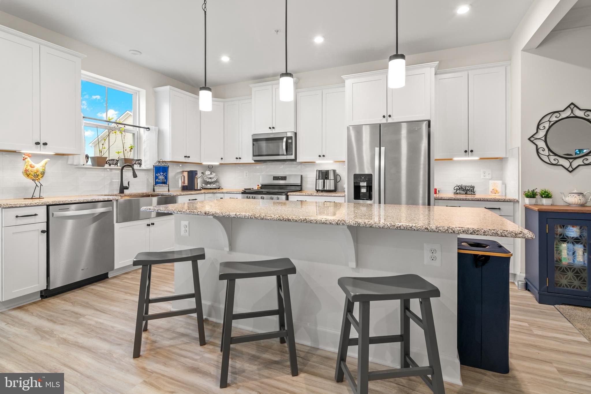 Why wait for new construction when you can move right into a nearly new home?

Welcome to 1620 Aster Lane, a spacious 4-bedroom townhome offering the modern finishes buyers love without the wait, uncertainty, or added expense of building from scratch.

Built in 2024, this beautifully maintained home features over 2,000 square feet of thoughtfully designed living space, including a versatile fourth bedroom perfect for guests, a home office, fitness room, or multi-generational living. The open-concept main level was designed for today’s lifestyle, creating the perfect space for entertaining, relaxing, and everyday living.

The gourmet kitchen serves as the heart of the home, featuring granite countertops, stainless steel appliances, upgrades galore and plenty of space to gather with family and friends. Step outside to the private deck for morning coffee, evening sunsets, or weekend cookouts.

Located in one of Hanover’s most convenient communities, you’ll enjoy quick access to Fort Meade, BWI Airport, Arundel Mills, Maryland Live!, major commuter routes, shopping, dining, and entertainment while still coming home to a peaceful neighborhood setting.

If you’ve been searching for a move-in-ready home that combines space, convenience, and modern style, 1620 Aster Lane deserves a spot at the top of your list.

Plus, the seller is offering $5,000 toward closing costs with the use of the preferred lender, making this move-in-ready home an even better value.

Schedule your tour today and discover why this home stands out from the competition.