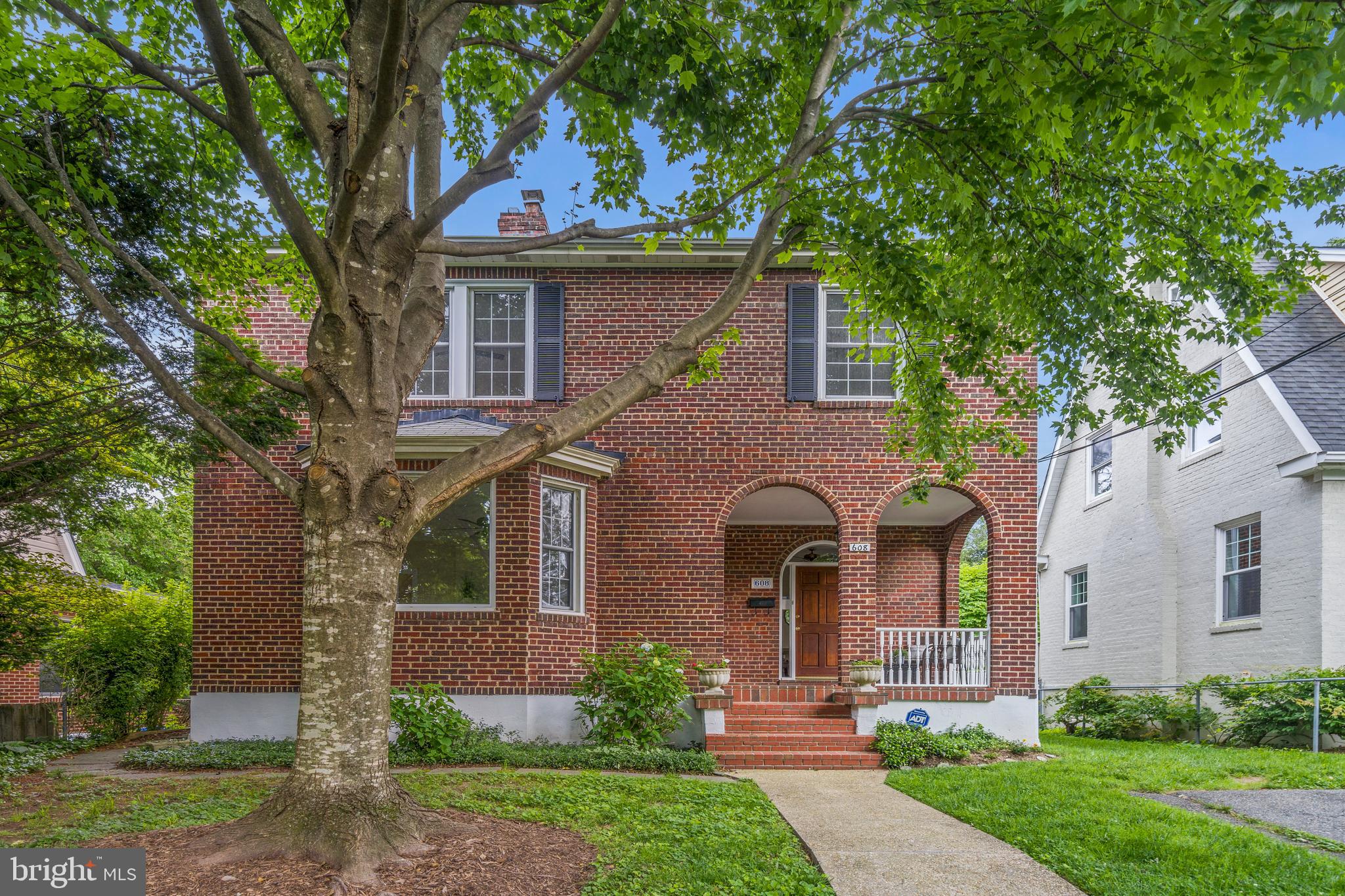 DEADLINE FOR OFFERS IS 5 PM ON THURSDAY JUNE 16.      Distinguished property on great block in downtown Silver Spring within very close proximity to everything! The house offers the total package: great curb appeal with space galore for living and entertaining, private front parking,  and charming , fully fenced green backyard with large deck for total seclusion from the busy city hustle.  Light-filled house boasts fine solid construction and timeless style while embodying a perfect blend of historic details and modern updates. Older addition on rear includes master suite on top level and expansive kitchen/dining area on main floor. Lots of recent work: freshly painted inside and out, updated kitchen and bathrooms, new hot water heater, new washer/dryer, restored front porch ... LOVELY PROPERTY NOT TO BE MISSED!