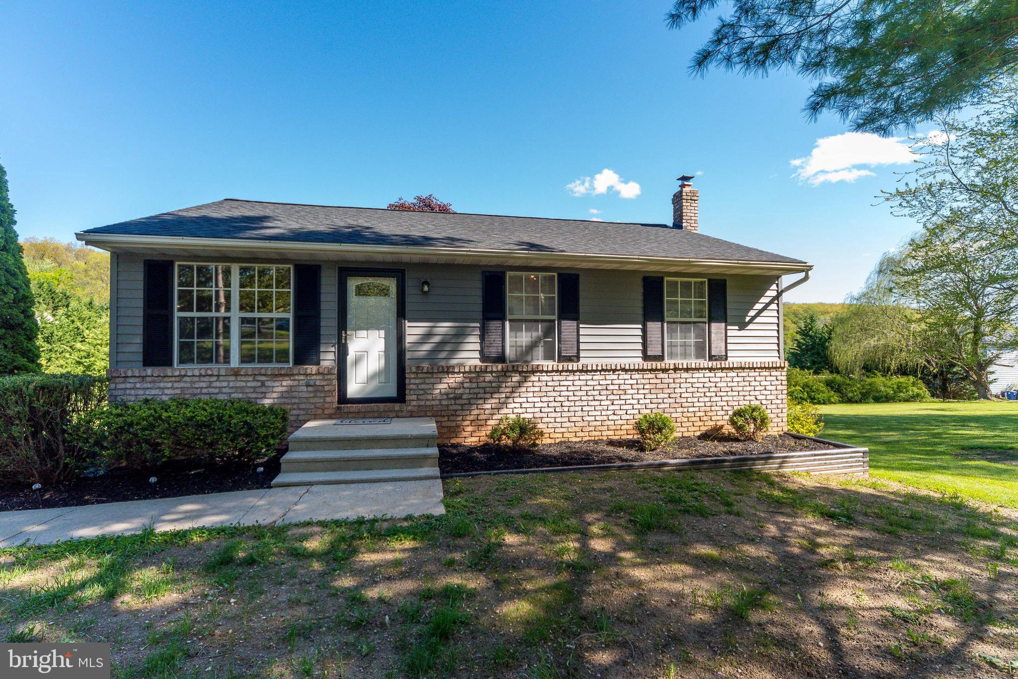 This adorable 3 bedroom ranch has new vinyl siding and a brand new roof! Located on just under 3/4 of an acre, this home has been well cared for. A large back and side yard offers plenty of space for bbq s, games and entertaining. Even has a swing, child s playhouse and a 16 foot shed with electricity. Inside, you will enjoy cooking in the newly updated kitchen with stylish white cabinets, black appliances, new light fixtures and a new floor.A skylight provides plenty of natural light in the freshly updated bath.There s plenty of extra space in the finished walk-out basement including a full bath. Rustic and cozy, there is a wood stove for those cold winter nights and an extra room offers space for a bedroom, office or library. A slider gives the basement easy access to the level backyard. A great home for a great price!