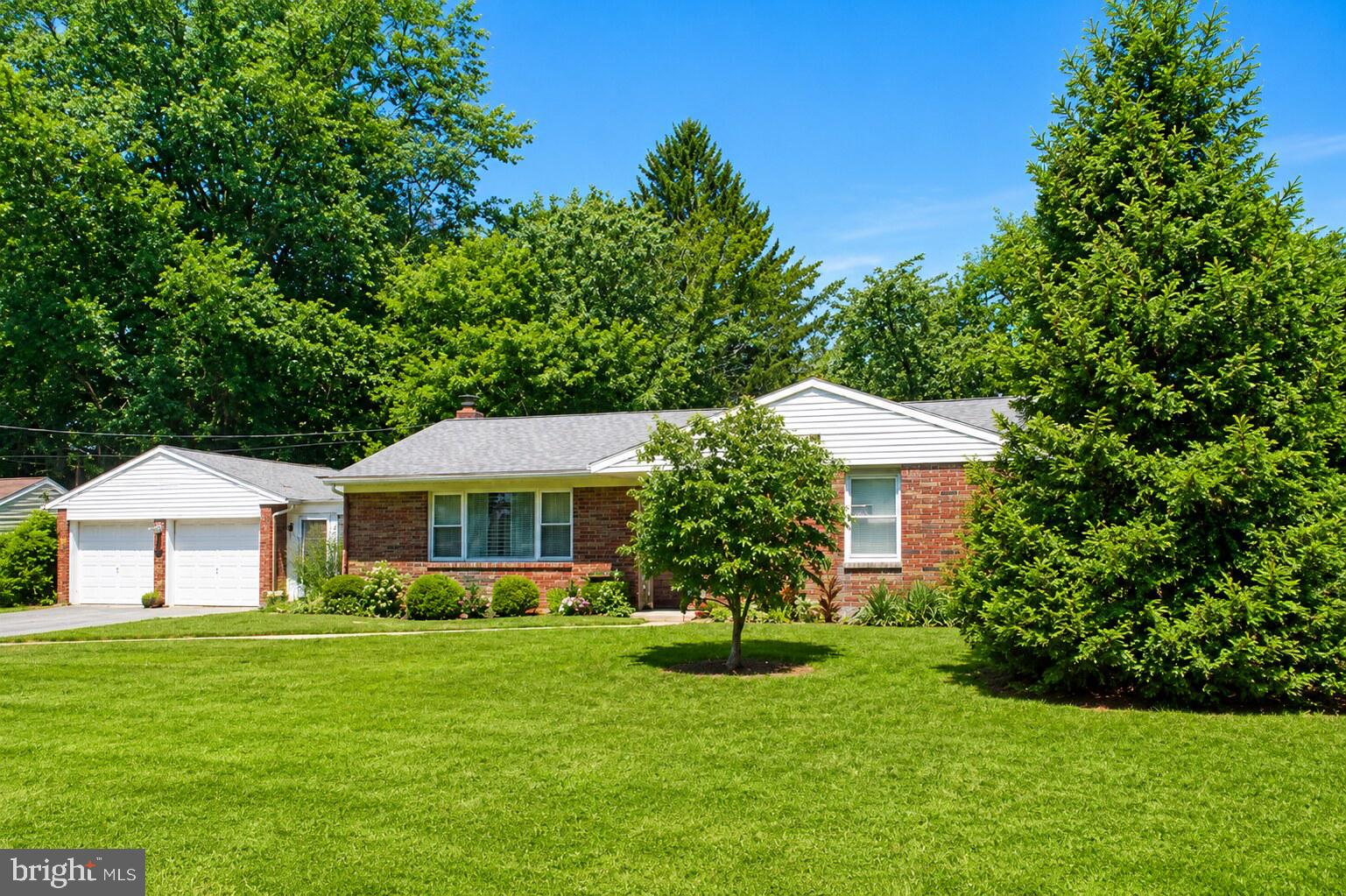 Upcoming Auction  Thursday August 20th @ 6pm.
Well Built Brick Ranch Style House
Main Level:
Foyer (5’7″ x 6’2″) – Painted Walls, Wall To Wall Carpet
Hallway (3’2″x 13′) – Hall Ventilation Fan, Painted Walls, Wall To Wall Carpet, Lighted Double Sliding Door Closet (2’1″ x 6′), Two Lighted Closets (3’21” x 3’2″)
Living Room (12′ x 21’11”) – Picture Window, Ceiling Fan, Painted Walls, Wall To Wall Carpet
Kitchen w/ Eat-In Area (11’4″ x 18’4″) – Forty-Six (46) Handle Modern Oak Built-In Cabinets, Tile Back Splash, Appliance Garage, Garbage Disposal, LG Built-In Dishwasher, Kenmore Built-In Oven, Modern Maid Countertop Stove, LG Microwave Oven, Samson Side-By-Side Refrigerator, Ceiling Fans, Painted Walls, Vinyl Floor, Wall To Wall Carpet, Lighted Closet (2’6″ x 3’1″)
Bathroom (6’7″ x 7’10”) – Vanity, Tub/Shower, Toilet, Tiled & Painted Walls, Vinyl Floor
Bedroom #1 (11’2″ x 13’2″) – Ceiling Fan, Painted Walls, Wall To Wall Carpet, Lighted Double Sliding Door Closet (2’1″ x 7’8″)
Bedroom #2 (9’2″ x 13’2″) – Painted Walls, Hardwood Floor, Lighted Double Sliding Door Closet (2’2″ x 6’4″)
Bedroom #3 (9’7″ x 13’2″) – Painted Walls, Hardwood Floor, Lighted Double Sliding Door Closet (2’2″ x 6’5″)
Enclosed Breezeway (11′ x 11’4″) – Front & Rear Service Doors, Interior Ceiling, Indoor & Outdoor Carpet
Partial Finished Basement:
Stairway & Landing To Basement (3′ x 14’10”) – Painted & Panel Walls, Carpeted 
Finished Rec Room (11’8″ x 32’5″) w/ Annex (6′ x 12’11”) – Drop Ceiling, Paneled, Wall To Wall Carpet
Unfinished Storage Room (8’11” x 11′)
Utility Area w/ Outside Access Bilco Doors (11′ x 18’4″) – Washer & Dryer Hook-Up, Maytag Washer, Frigidaire Dryer, Built-In Cabinets, Shower Area, Toilet, Panel & Painted Walls, Vinyl Floor
Unfinished Work Area (14’10” x 23’1″) – Painted Walls, Vinyl Floor
Enclosed Breezeway (11′ x 11’4″) – Front & Rear Service Doors, Interior Ceiling, Indoor & Outdoor Carpet
Finished Two (2) Car Garage (20’9″x 22’6″):
Service Door
Electric Overhead Door Openers
OTHER REAL ESTATE DETAILS:
Armstrong Central Air Conditioning – New 2021
Burnham Oil Hot Water Heat
275 Gallon Oil Tank (New)
Whirlpool Central Vac System
Soffit, Cornice, and Aluminum Spouting
Asphalt Shingle Roof – New 2021
Front Porch (6′ x 6′) – Concrete
Rear Patio Pad (10′ x 11′)
Front and Rear Spacious Yards
Plenty of Mature Shade and Shrubbery
Asphalt Driveway
Concrete Walkway
Vinyl Sided Storage Shed (12′ x 24′) – Roll-Up Door and Service Door
Spring Tax: Approx. $2,036.00
Fall Tax: Approx. $3,988.00
