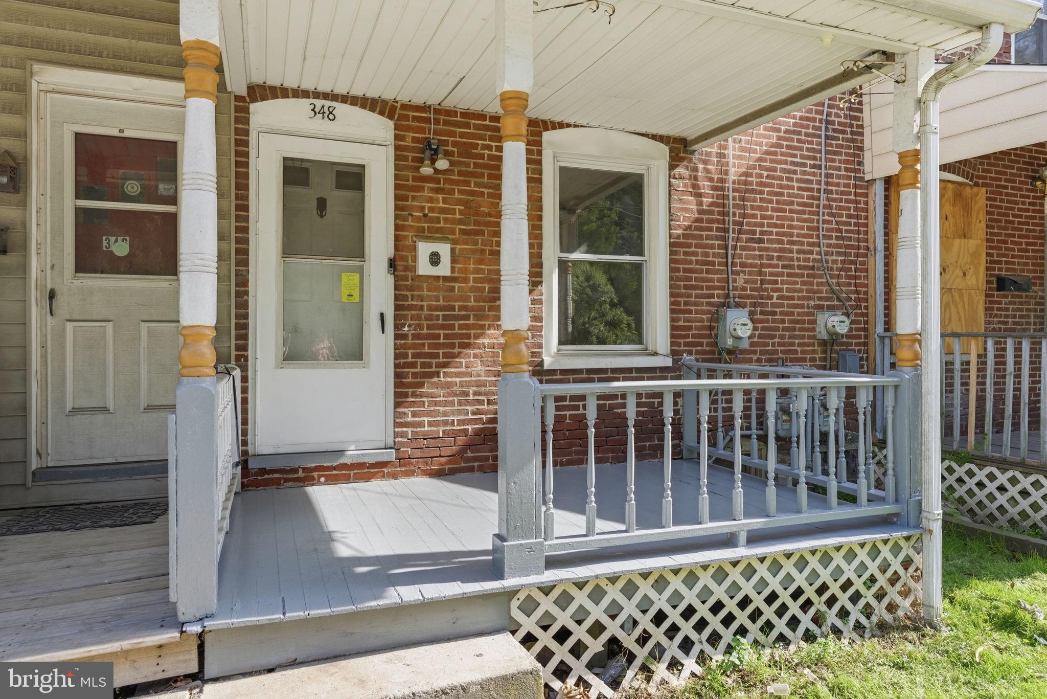 Welcome to 348 Valley Road in Valley Township! This well-kept 3-story brick twin offers 3-4 bedrooms,1.5 baths and finish loft.Enjoy an eat-in kitchen spacious living room and dining area.Freshly paint and wood flooring convenient first-floor laundry hookups.Outside new deck built recently,features include off-street parking and fenced backyard.
Located near shopping,dining parks and major routes,Easy access to Thorndale  Station,West Chester,Exton and King of Prussia.
This property is ideal for new owner or investor.Schedule a visit and discover what it such a great place to live.The property is occupied by tenant and we require 24 hours notice before any visit.Thank you