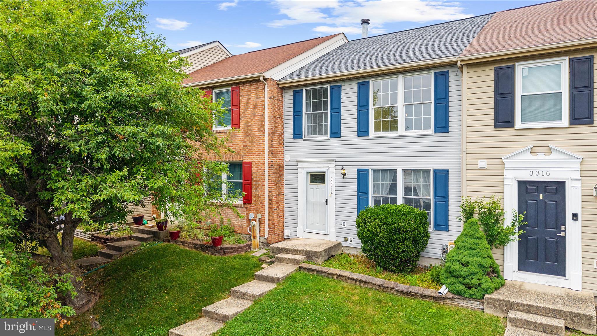 Welcome to 3318 Raccoon Ct, a spacious 3-bedroom townhome in Abingdon’s Box Hill South neighborhood. Tucked away on a quiet cul-de-sac, this home brings you plenty of space, a great layout, and a peaceful backyard that’s ready for its next chapter.

What makes this place special is the sheer amount of space you get for the price. It has been lovingly maintained over the years and is entirely original from top to bottom. 100% liveable from day one, but offering a fantastic opportunity to bring your own design ideas and update it at your own pace to match your personal style.

The front door opens into a bright, oversized living room that flows right into the eat-in kitchen. The kitchen has a great footprint, featuring a central island, plenty of space for a dining table, and sliding doors that lead out to the back deck.

The deck steps down into a fully fenced backyard. Because the property backs up to an open community common area instead of another row of houses, you get a great sense of privacy and green views.

Upstairs, you’ll find three comfortable bedrooms. The main bedroom is a great size and comes with a huge walk-in closet and direct, walk-through access to the full bathroom.

The finished lower level adds bonus living space, complete with a cozy fireplace. It’s perfect for a movie room, home gym, or office, and it already has a rough-in if you ever want to add another bathroom down the road.

Box Hill South is a super convenient spot to call home. You're just minutes from grocery stores, shopping, local restaurants, and I-95 for an easy commute, all while keeping HOA fees incredibly low.

If you’ve been looking for a solid, spacious home where you can build some sweat equity and really make it your own, this is the one. Come take a look and imagine the possibilities!