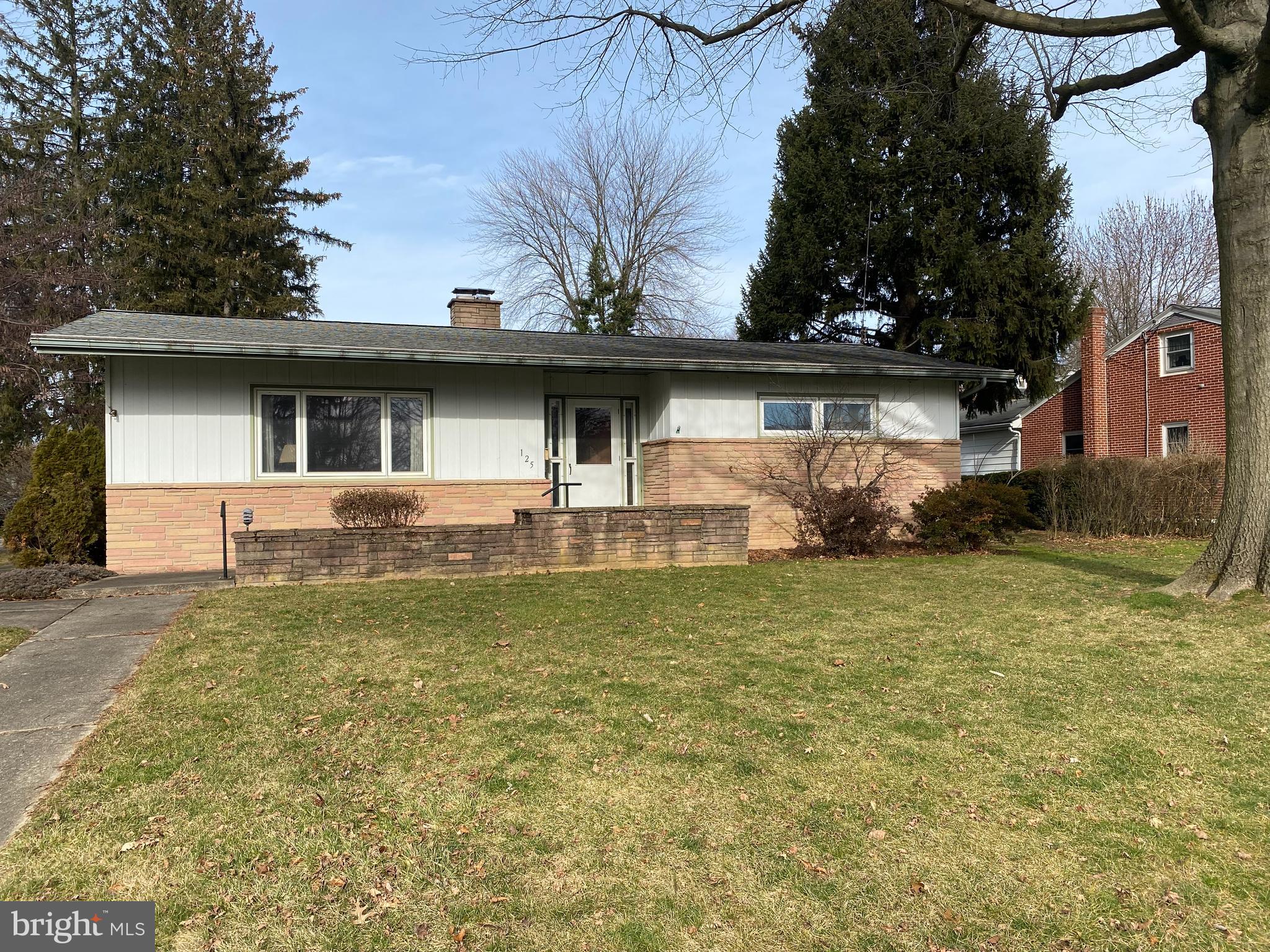 Welcome Home. Very well constructed two bedroom rancher in a quiet neighborhood would be a great starter home or perfect for the empty nester looking to downsize. Well made kitchen cabinets and nice hardwood floors along with replacement windows are just a few of this great home's features. Sitting on a level almost one half acre lot make this a very desirable location. This gem is waiting for you and your imagination and updates. The oversized three car garage and whole house stand by generator are icing on the cake. Schedule your appointment today.

NOTE* The seller retains the right to remove the chair lift from the basement stairs if the buyer doesn't need it.
