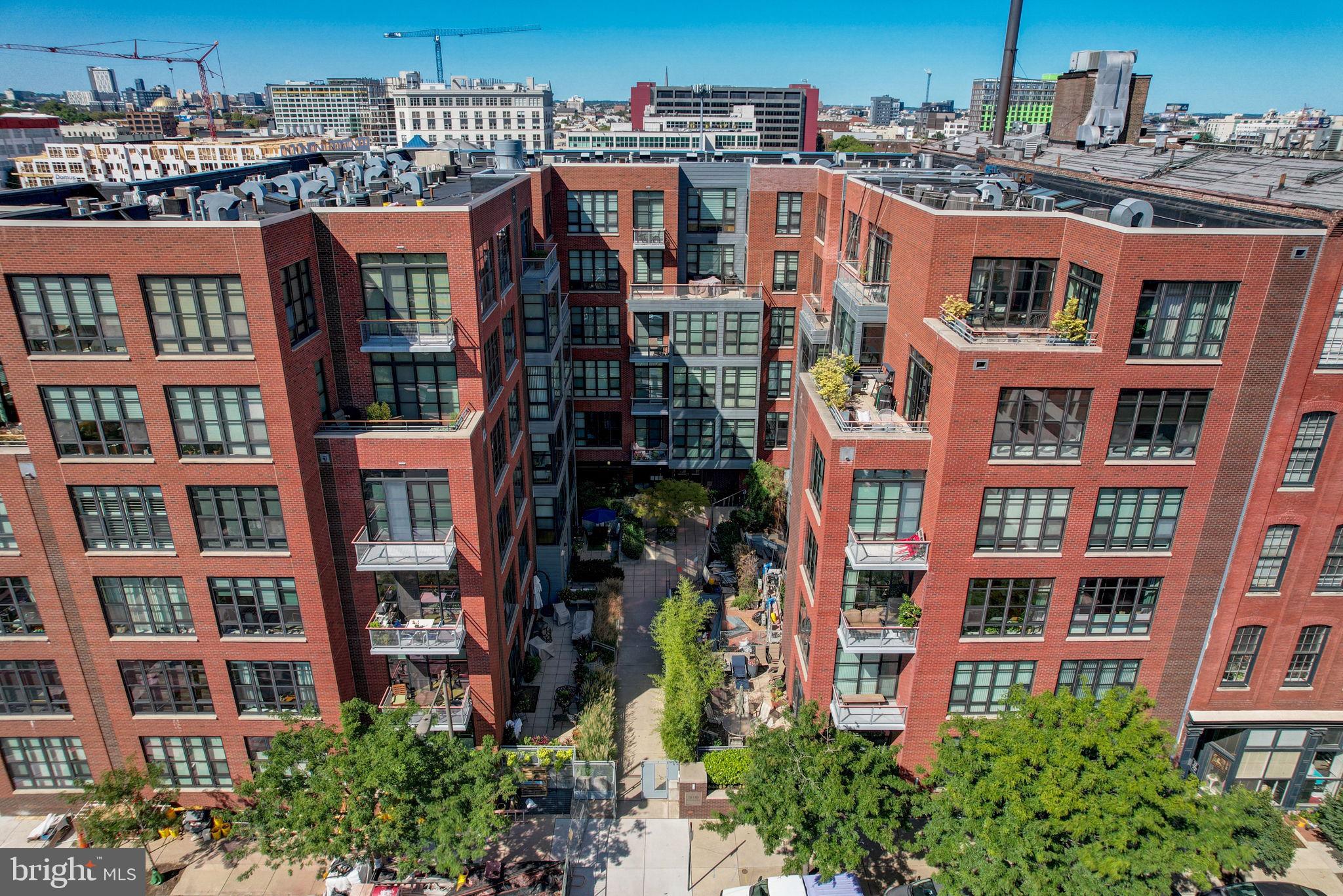 Welcome to your new home in the heart of Old City! This stunning 2-bedroom, 2-bathroom condo at 317 Vine St #408 boasts high-end finishes and an unbeatable location just steps from some of the city's best restaurants, shops, and attractions.
You'll be impressed by the open and airy layout, gleaming hardwood floors, and expansive windows that flood the space with natural light. The kitchen is a chef's dream, with plenty of cabinet space for all your cooking essentials. Bar counter seating and the open floor plan make this a great space for entertaining guests.
The spacious master bedroom has not one but TWO closets; a large standard closet and a full walk-in closet, complete with custom shelving. The bathroom is equally impressive, with a large shower with marble accents, modern fixtures, and a large vanity with plenty of storage.

The second bedroom features offers great natural light. Use this space as a guest room or your personal home office/library. Other highlights of this fantastic condo include in-unit laundry, central air conditioning, and two private balconies where you can relax and enjoy the city skyline views. The unit comes with private storage and deeded one-car garage parking. 

York Square is a sought-after building with a 24-hour front desk concierge, fitness center, and secure underground parking. Plus, you'll love being just a stone's throw from some of Philly's most iconic landmarks, including Independence Hall, the Liberty Bell, and the Benjamin Franklin Bridge. Nearby you'll find Target, Yards Brewing Co, and tons of great restaurants, nightlife, and entertainment. Easy access to I-95 and 676. Check out the map in the photos for a full list of amenities. Don't miss your chance to make this stunning condo your own! Schedule a showing today and get ready to experience the best Philadelphia has to offer.