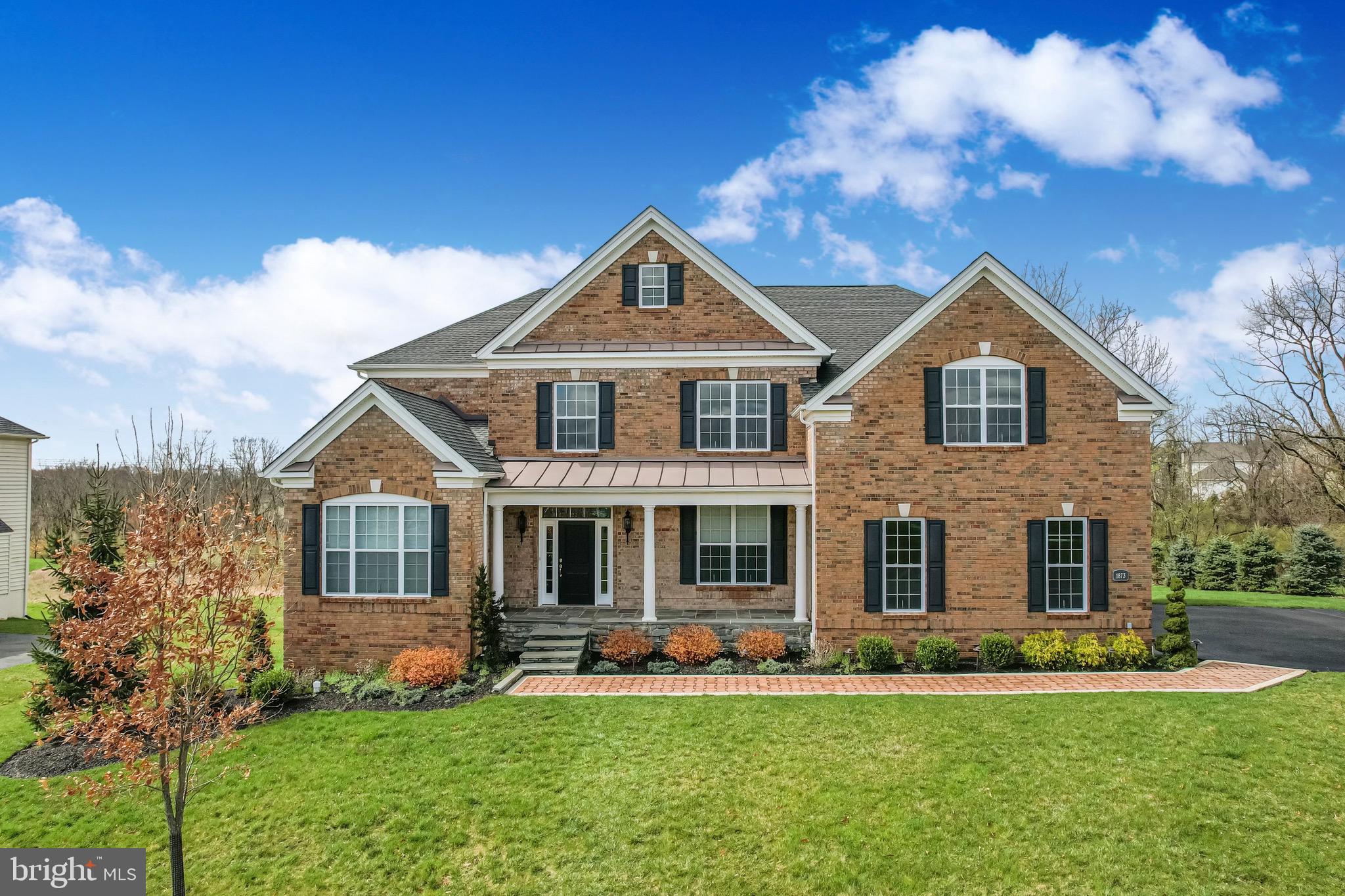 Welcome to this beautiful Single At The Preserve At Worcester. 5 BDRS 4.5 Baths 1st floor have Bedroom and a full bath attached. Hardwood floor throughout. Almost 4000 sqft. Huge family room with tray ceiling with recessed lights and open beam. All Recessed lighting, Tankless Water Heater. Full  house  surge protector connected to the Electrical panel .Restoration hardware crystal chandler (foyer) Window treatments for main floor with battery powered for the higher windows and with remote. Upgraded recessed lights for brightness. Ceiling fans in all bedrooms. First floor office with  custom built shelving. Four camera wired security system. Nest thermostats. Dedicated electrical circuit for EV charger. Extra dedicated outlet for car pressure wash in garage. Bluestone walkway for porch. Two custom built closets. Built in shelving in mud room. Basement laundry and also have the roughing for full bathroom in basement. . Huge unfinished  basement (walkout) with sliding door.  Good size deck (maintenance free).  Most of the upgrades including  custom painting was done after purchase (new construction) Great gourmet kitchen with quartz countertops. Too much to mention.