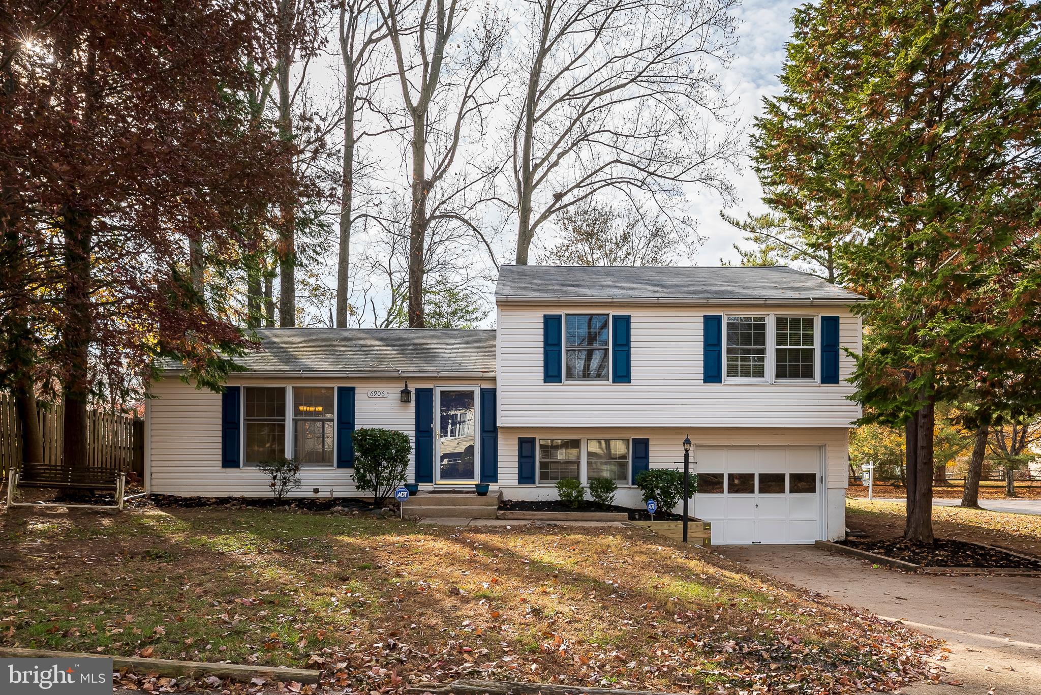Great Home and ready for a Holiday Move-In!  Whole house just painted throughout! Main level features lovely wood floors in living room and dining room. Cozy fireplace with mantel in living room. Updated kitchen with , brand new granite countertops, new sink and faucet and new disposal! Multiple decks just power washed. Fenced rear yard for privacy! Shed. Upper level bedrooms and hallway feature brand new carpeting.  Updated master bath! Large Hall bath.  Lower level bonus room off garage also with brand new carpeting. Great Office Space or other use!  Yet Another lower level for the L shaped recreational room, with new carpeting and large closet space. Big utility room with washer and dryer.  Be one of the first to view this great home in a great price range! Location! Near specialty grocery stores, Wegmans, B.J.'s Wholesale, Costco! Many nearby restaurants and fast food! Convenient to Route 95 and Route 100.