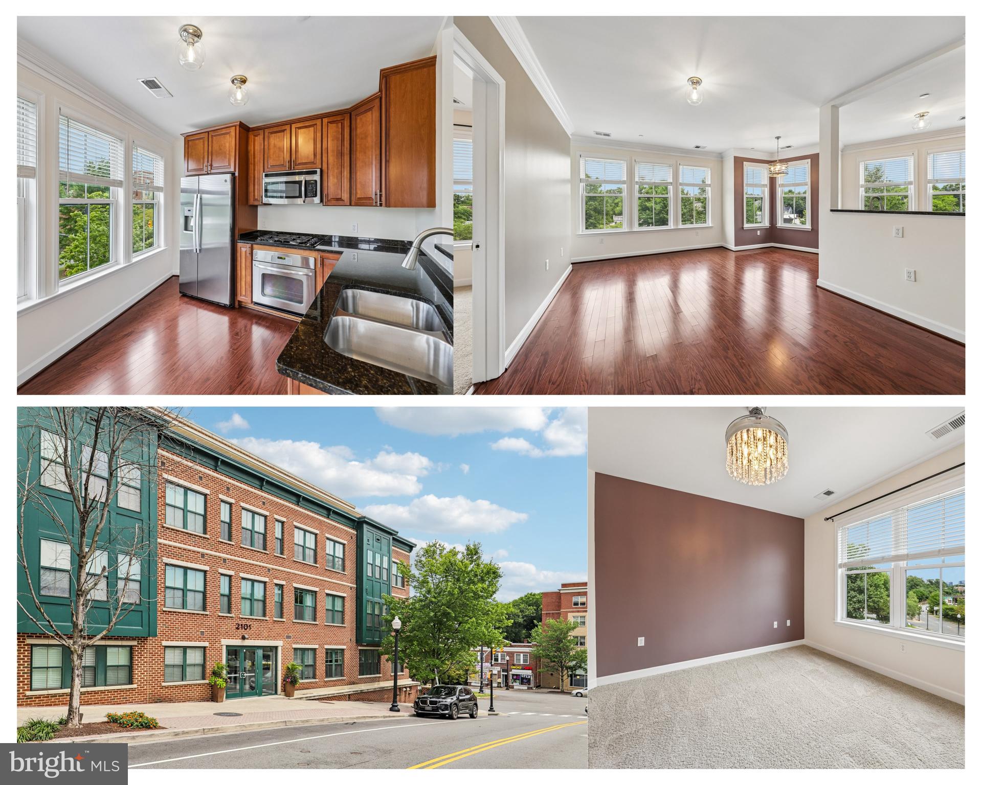 Welcome to Dominion Heights, a boutique condominium in the heart of Arlington's sought after Cherrydale/Maywood neighborhood. This bright corner 1-bedroom unit features city views, abundant natural light, and thoughtful updates throughout, including new hardwood floors and fresh paint (2026), a new Carrier HVAC and water heater (2024), updated kitchen appliances, custom cordless blinds, modern lighting, and a smart thermostat.

The building features a spacious outdoor terrace with gas grills and seating, a community room, secure bike storage, underground parking with one assigned garage space, and plenty of guest street parking.

Enjoy one of Arlington's most walkable locations, with Safeway, Starbucks, Dunkin' Donuts, The Italian Store, Capital Bikeshare, and the shops and restaurants of Lee Heights just steps away. Outdoor enthusiasts will love easy access to the WO&D Trail, Windy Run Park, Fort C.F. Smith, and miles of scenic trails leading to the Potomac River and Georgetown. Conveniently situated near the Clarendon and Ballston Metro stations, this home provides easy access to Washington, DC, with Georgetown just minutes away for exceptional shopping, dining, and entertainment.  With quick access to Route 66, Washington, DC, and major commuter routes, this move-in ready condo offers the perfect blend of convenience, comfort, and location.