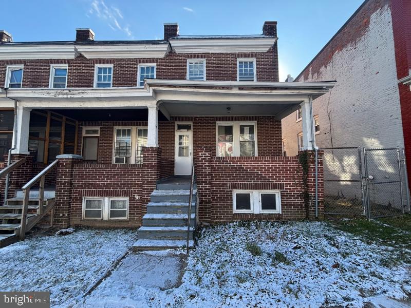 Great Opportunity to Build Sweat Equity Quickly! Super Value Formally Used as a 2-Unit with separate electric, gas, and water heaters. Semi-Detached Brick home on a 110 foot deep lot. Conveniently located within driving distance to all amenities such as a Farmer’s Market, Shopping Centers, Employment, and I-83. Easy commute to D.C. or PA. Open floor plan with great flow. Formal Living Room, 2 Kitchens, 3 Bedrooms, 2 Full Bathrooms, and Porch. Pre-approved short sale.  Property sold as is, no repairs.  All offers will be responded to within 48 hours.  Real estate agent has direct contact with asset manager. Buyer pays all transfer costs. Buyer inspections, if any, are for informational purposes only. CASH OFFERS REQUIRE PROOF OF FUNDS. FINANCED OFFERS REQUIRE PRE-APPROVAL FROM LENDER. MUST BE REHAB FINANCING OR CASH. EMD must be cashiers check. BUYER(S) TO VERIFY GROSS LIVING AREA OF DWELLING AND LOT SIZE. INFORMATION IN LISTING TAKEN FROM PUBLIC RECORD. Equal Housing Opportunity. Buyer(s) acknowledges that the amount of the fee or assessment of deferred water and/or sewer charges for the subject property, if any, MUST BE VERIFIED BY THE BUYER. Buyer(s) also accepts responsibility for any such charges that may exist and further acknowledges that Buyer(s) will be responsible to pay for the same AT OR after closing. After settlement, Seller and Seller's agent SHALL NOT BE liable to Buyer(s) for any amount of any fee or assessment not disclosed. Seller is exempted from MD Seller's Property Condition Disclosure/Disclaimer requirements due to transfer of the property acting as a fiduciary in the course of the administration of a decedent’s estate.