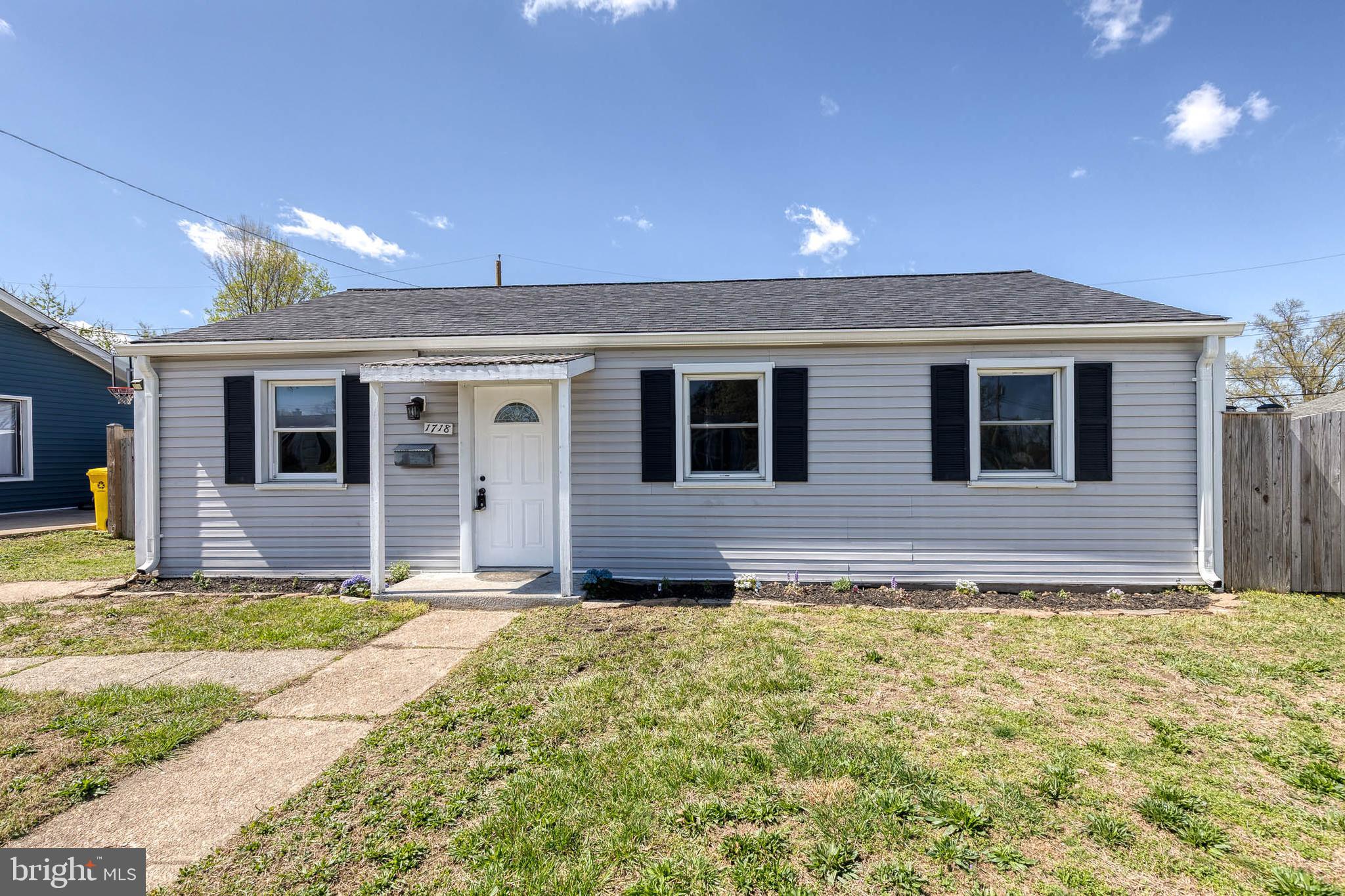 Multiple offers received. Offer Deadline Monday, 4/14 @ 5:00PM! Welcome to this charming single-level 3 bedroom, 1 bathroom rancher, perfectly situated for easy-living and endless potential. With all spaces conveniently located on one floor, this freshly painted blank canvas is awaiting your personal touch! Walk in to see a a spacious, open living room with gleaming floors and ample natural light throughout. Continue to a cozy kitchen and a beautiful 230 sqft. addition finished in 2023 with a pellet stove, with access to a deck (built in 2020) and fully fenced backyard perfect for entertaining. Continue through to 3 generously sized bedrooms with new LVP flooring and ample storage space including a hallway walk-in closet that could be used as a pantry! This home includes many upgrades including a new roof in 2023 with oversized gutters, and an all-in-one washer/dryer combination unit! Easy access to shopping, restaurants, major highways.