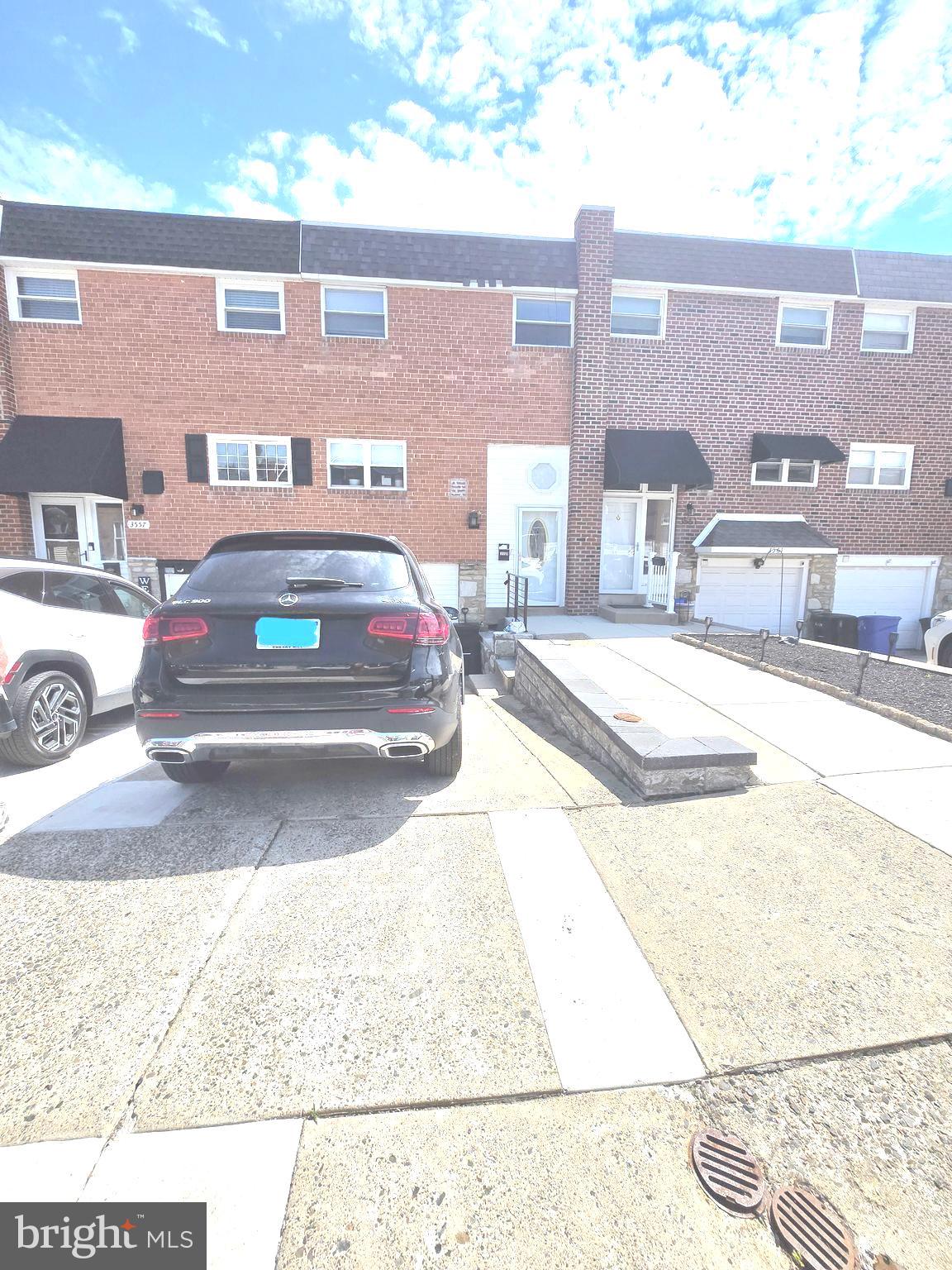 Welcome to this beautiful yet spacious 2 story brick row offering living room, dining room, kitchen with walk out deck. access to fenced in rear yard. Three nice size bedrooms, 2 full baths. Full basement offering powder room, laundry area, walk out access to front driveway.