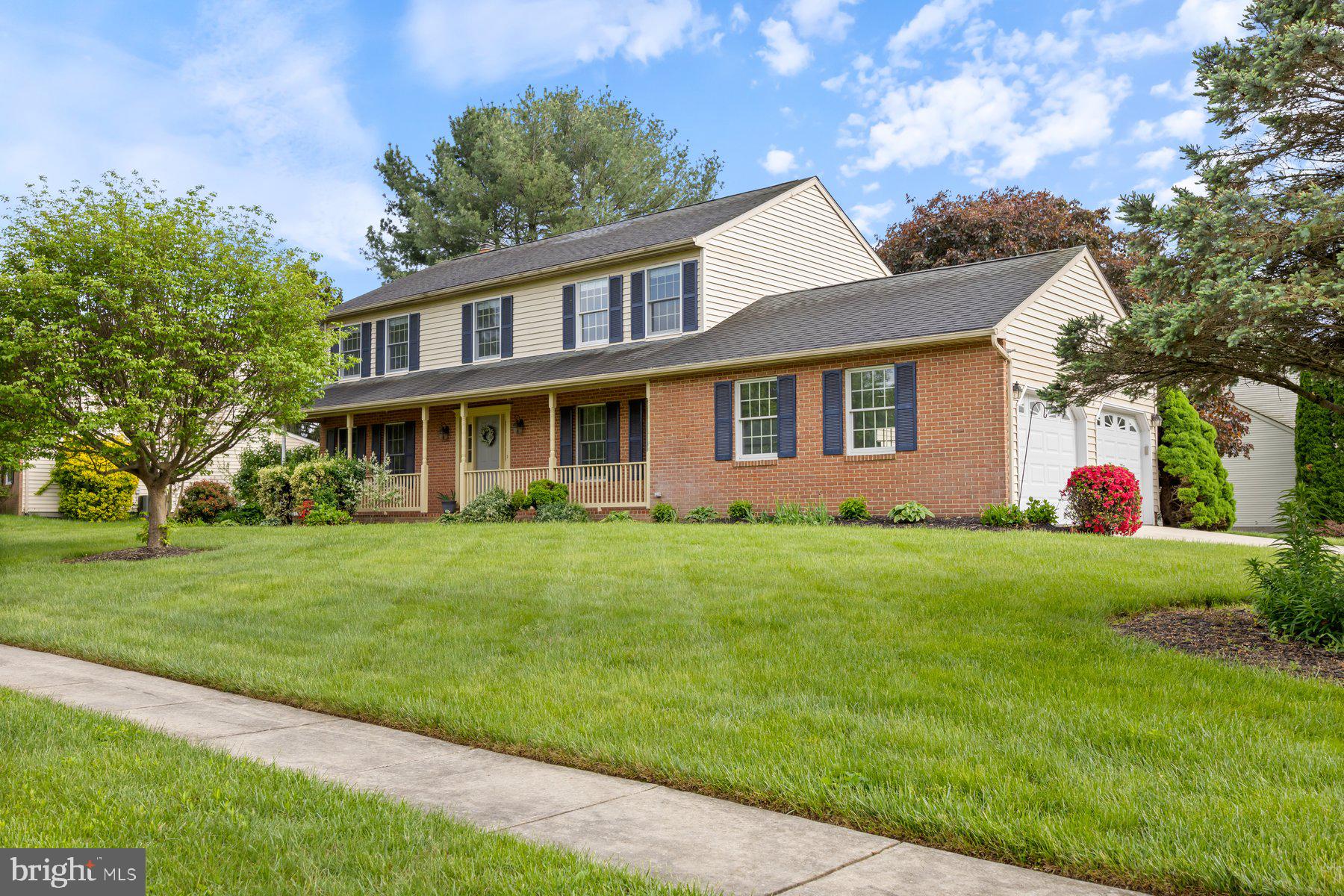 Welcome to this beautifully updated 4-bedroom, 2.5-bath Colonial, ideally situated on a large corner lot in the desirable Ponderosa Estates neighborhood. This thoughtfully renovated home features a side-load two-car garage and offers a spacious, functional layout perfect for both everyday living and entertaining.

The main level boasts mostly hard surface flooring and begins with a welcoming foyer that opens to a generous formal living room. The elegant dining room showcases crown molding and chair rail accents, making it ideal for hosting special gatherings. A true chef’s kitchen awaits, complete with upgraded cabinetry, granite countertops, a center island, pantry, table space, and stainless steel appliances—including a unique dual-fuel stove (half electric, half gas).

Unwind in the cozy family room featuring built-in shelving and a new gas fireplace, creating the perfect atmosphere for relaxation. Upstairs, the primary suite includes a walk-in closet, ceiling fan, and a private ensuite bath with a tub/shower combo and laminate flooring. Three additional bedrooms offer comfortable carpeting and ample closet space.

The finished lower level adds even more living space with a spacious second family room and a dedicated storage area. Located within the sought-after Bel Air school district and close to local recreational programs, this move-in-ready home combines classic charm with modern convenience—perfect for today’s growing family.