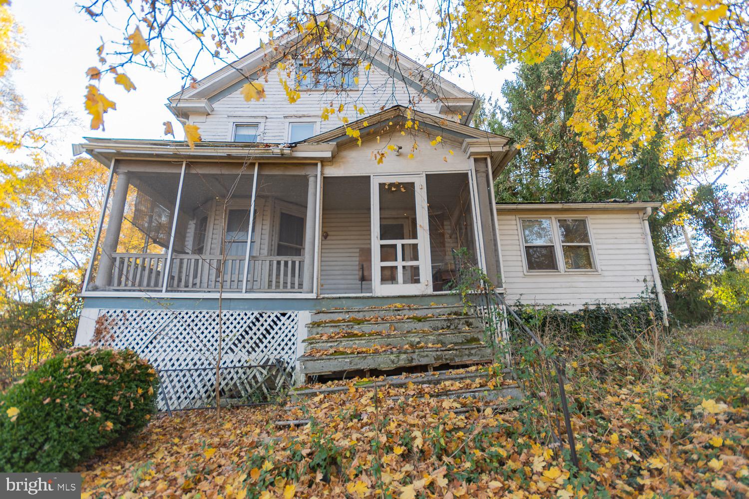 This unique sale includes 2 homes. A full time living and/or investment opportunity - live in one and rent the other or rent out both.  A colonial built in 1914 with a lot of potential and old time charm. It is in need of some TLC and rehab but it has a traditional layout,  porches with scenic views, beautiful wood floors and staircase. The Cunningham family of Falling Waters has been the exclusive owner of a the property since 1914. Located close to the Potomac River and Historic Falling Waters Bridge and Waterfall, the area is rich in Civil War history as it was the location of the Battles of Falling Waters in 1861.  The land is 1.1 acres. A second house sits on the property, a rancher built in 1991. This house had a prior roof leak and water damage. The roof was replaced and the home was gutted out to the studs. It is ready for a total rehab. The land was never subdivided and the owner gave family permission to put a second house on the same lot. As per the property data card and tax records this house is only the existing house and not including any land it sits on. The land is part of the 1.1 acres with the older house. Any price negotiations will include an additional family member who is the owner of that house. This is an estate sale and the sellers have not lived in the property. All is being sold as-is, where-is. Settlement is subject to the ancillary administrations and/or full probates to be recorded with the county. Please note this could delay closing several months.
