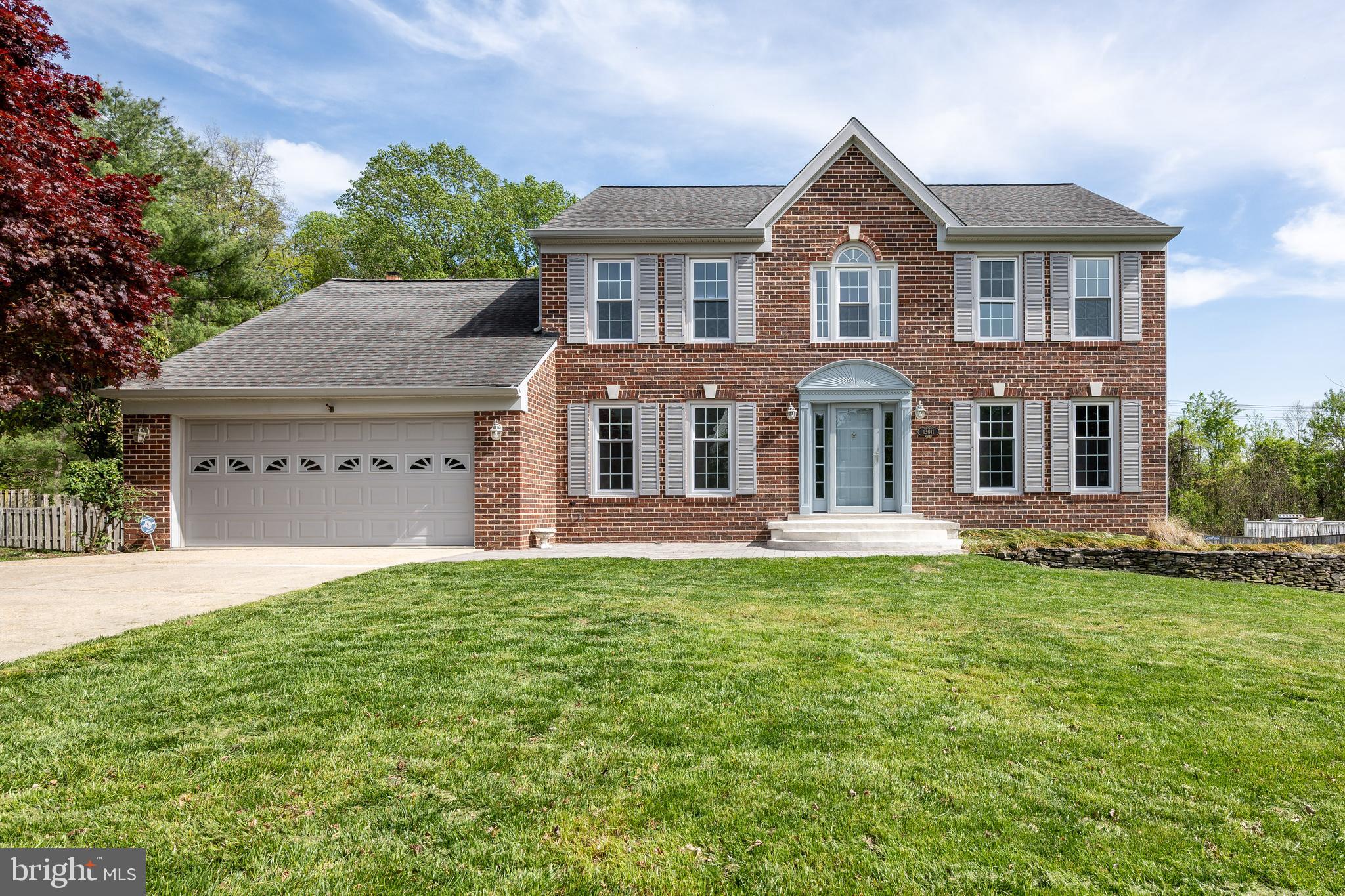 Welcome to 13011 Martha’s Choice Circle, a beautifully updated colonial home in the sought-after Red Willow community of Bowie. This spacious 4 bedroom, 3 1/2 bath home offers both modern updates and simple comforts, making it perfect for today’s lifestyle.    As you enter, the open yet traditional design flows seamlessly from the large foyer to the formal living and dining rooms on the right, to the office/study on the left, ideal for entertaining, family time and working from home. The updated kitchen is a chef’s dream, featuring new stainless appliances, quartz countertops, a breakfast area, and a large pantry. Casual early morning meals or less formal dining can be enjoyed in the breakfast area, which is perfectly adjacent to the family room. Your family room is complete with a cozy wood-burning brick fireplace, vaulted ceilings and two skylights to enjoy every moment of daylight! Sliding doors from the family room lead to the screened porch where you can relax and enjoy the tranquility of the fully fenced backyard without worry of the weather. Stairs from the screened porch lead to the expansive yard and a concrete patio for additional outdoor enjoyment.  The main level also features a renovated half bath, as well as a laundry room doubling as a mud room leading to the spacious two car garage.      Upstairs, the home continues to impress with new carpet and fresh paint throughout. The primary bedroom offers a restful retreat with its own sitting area, a large walk-in closet and a beautiful en suite bathroom with a skylight. The bathroom has been completely renovated  boasting a new freestanding tub, a large walk-in shower, new flooring, and a new dual sink vanity with updated lighting and fixtures.  You will find three additional bedrooms on this level, all with great closets. The second full bathroom on the upper floor has also undergone a thoughtful renovation, offering modern updates and style.        The fully finished lower level provides even more versatile space, ideal for a rec room, home gym, and entertainment area, plus it includes a refreshed full bath with a shower. Having a walkout to the backyard and patio is ideal and will be so practical for hosting parties, daily back yard activities and wonderful evenings relaxing under the stars. Additional storage is conveniently located under the deck, providing the perfect spot for storing everything you need for backyard activities and more.    **    This home has been thoughtfully updated, including new LVP flooring, carpet, and fresh paint throughout, plus new lighting fixtures, kitchen appliances and so much more, all ensuring a move-in-ready experience for the next lucky owner.    **** 
   Community amenities include access to local parks and recreational spaces, with convenient access to major commuter routes like Route 301, I-495, and more, offering easy access to shopping, dining, and the best of Bowie and surrounding areas. Don’t miss the opportunity to make this beautiful home yours today!