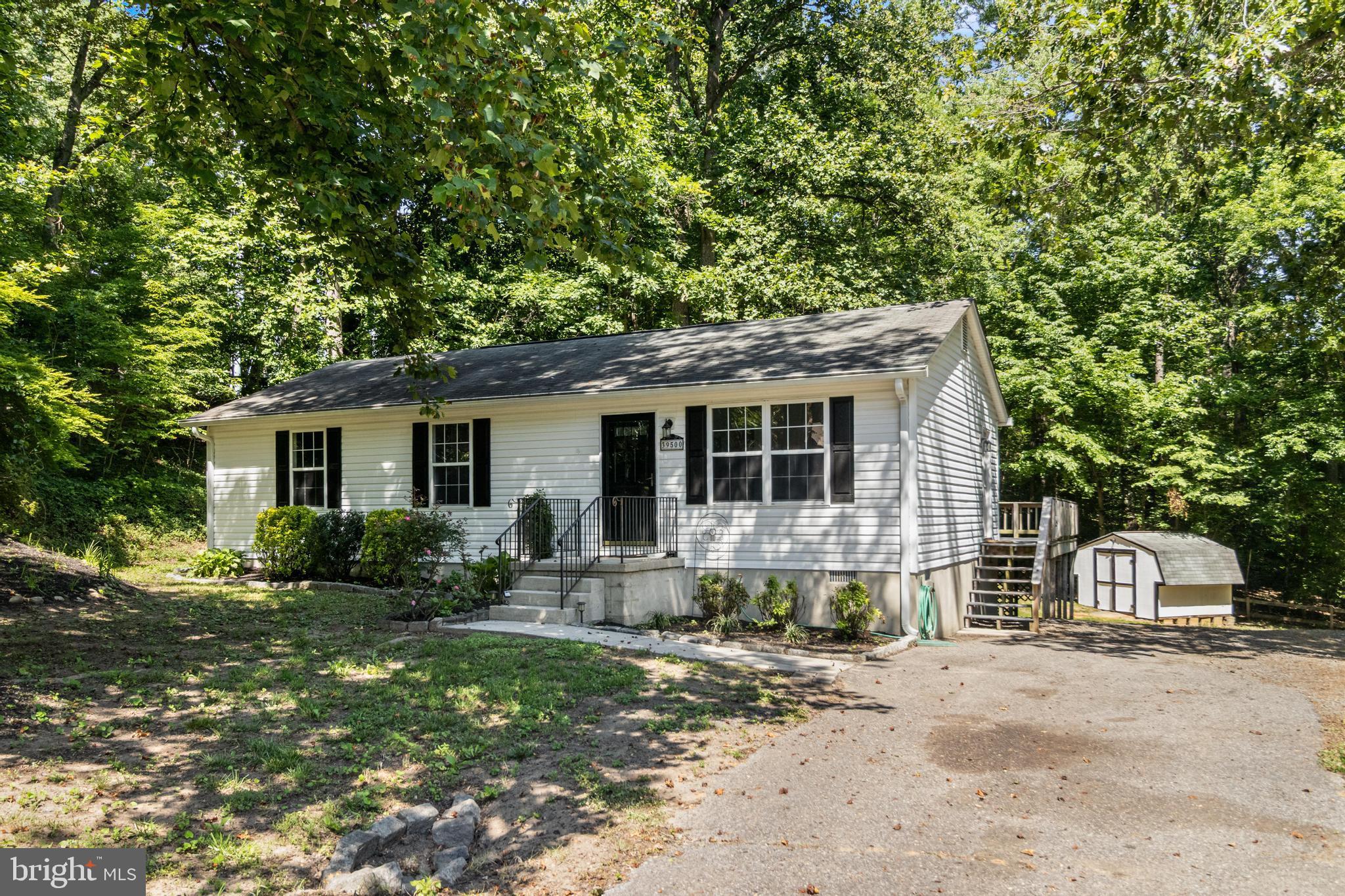 1.58 Acres, with newer renovations, a huge primary bathroom, massive deck and a flat, useable yard, all for only $359,000.   This little slice of heaven is at the end of a cul-de-sac right in the heart of Mechanicsville.  With NO HOA, you can make this charming rambler yours before summer is over.  Boasting 3 bedrooms and 2 full bathrooms, all with the privacy, seclusion and quiet you've been dreaming of for a fraction of the price.  Additional storage included with a nice sized shed in the back that has electric ran to it.  Don't miss out on this dreamy listing - schedule your showings now!  Active June 11th.