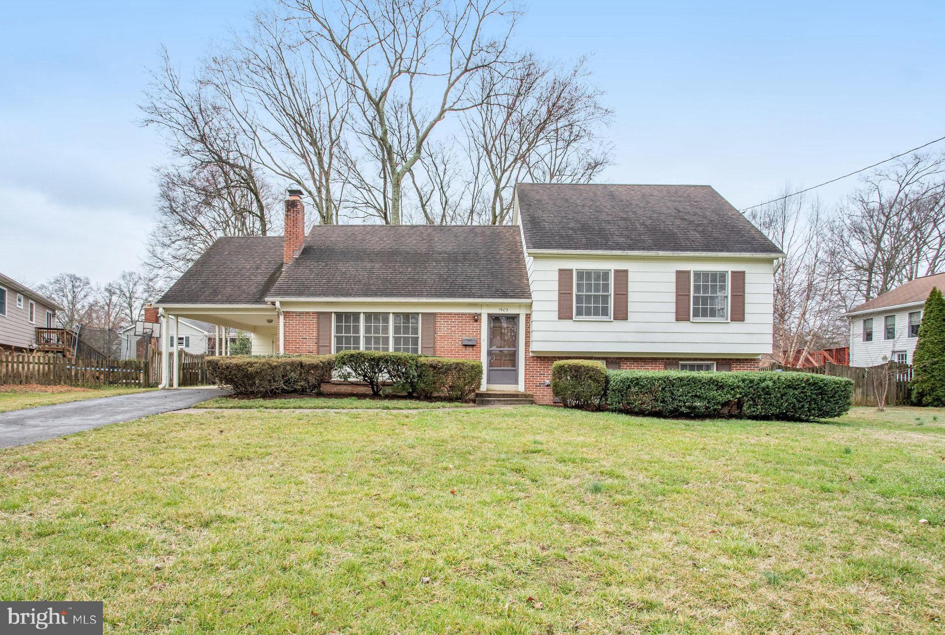 This newly renovated home in the beautiful, historic Fort Hunt neighborhood of Alexandria has so much to offer! With 4 finished levels, and a 5th level ready to complete, there is plenty of room for growing families. The interior has been freshly painted throughout, all hardwood floors refinished, new carpet on the lower level, and new luxury vinyl plank flooring installed in the kitchen and baths. Other improvements include new quartz countertops in the kitchen, along with a new sink and faucet, and updated vanities, flooring, and lighting in the 2 full baths and one half bath.  Outside you will find a beautiful backyard, nearly a third-acre with mature trees and fenced-in -- a perfect place to create your own special oasis. 
The main level of the home features the kitchen, dining room and living room including a wood-burning fireplace for those cozy evenings at home. On the lower level is a spacious, carpeted recreation room, laundry room, and an updated half bath. The first upper level consists of 3 bedrooms, all with refinished hardwood floors, and an updated full bath. Upper Level 2 is the large primary bedroom and en-suite full bath for the ultimate in privacy. A third upper level is the roomy attic, which could easily be finished off as an office, hobby room, or whatever your needs require. 
All this is located in a wonderful neighborhood surrounded by parks, shopping, dining, good schools, and the banks of the Potmac River nearby. Welcome Home!
Contracts if any due Monday at 3pm.  Seller reserves the right to accept a great one anytime.