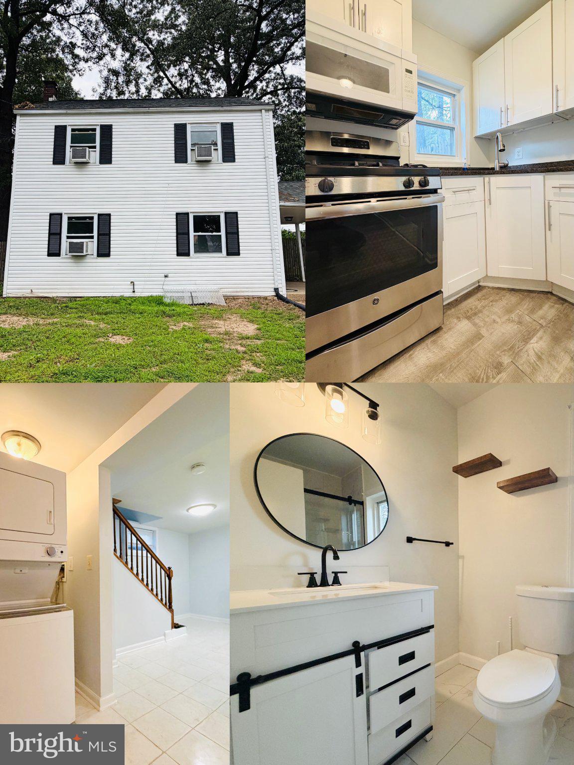OFFSET YOUR MORTGAGE OR SPREAD OUT! The lower level has its own living area, kitchenette, full bathroom, and separate laundry — use it for rental income, long-term guests, or extra living space. Whatever you need, the flexibility is built in.
The rest of the home is just as easy to love. Fresh paint and new carpet throughout, plus an updated kitchen with crisp white shaker cabinets. The main level has a primary bedroom with its own private bath — no stairs needed at the end of the day. Upstairs, three more bedrooms share a nicely updated full bath. That's four bedrooms and three full baths across three finished levels, so there's room to spread out without bumping into each other.
Out back, big oak trees shade a fully fenced yard with a large patio — plenty of space to garden, entertain, or just enjoy a quiet evening outside.
And the location makes life simple: right off Route 1, quick hops to 495, 95, and the ICC, and minutes to the University of Maryland, shopping, dining, and parks. Move-in ready and easy to live in — come see it for yourself.