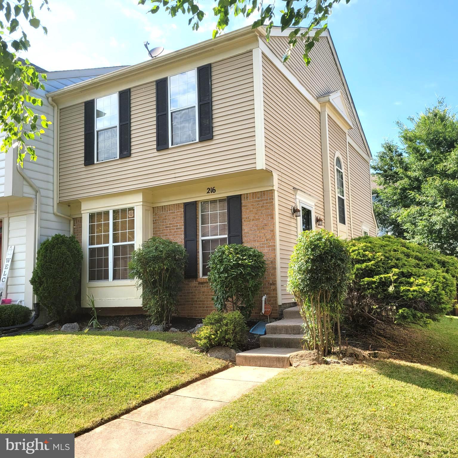 Welcome to 216 Gentlebrook Rd, Owings Mills, MD 21117

Great Opportunity! Beautiful End Of Group Townhouse located in the Pleasant Hills Community of Owings Mills. This charming home offers the perfect blend of comfort, style, and convenience. Boasting 3 spacious bedrooms, 2 full and 2  half bathrooms and an inviting open floor plan. This residence is ideal for both family living and entertaining.

As you step inside, you are greeted by a bright and airy living room that flows seamlessly into the dining area, with hardwood flooring perfect for hosting gatherings or enjoying everyday moments. The well-appointed kitchen features modern appliances, ample counter space, ceramic tile floor and plenty of storage, making it a chef’s dream.

The primary suite is a true retreat with a private in-suite bathroom with cathedral ceiling offering a relaxing space to unwind. The additional bedrooms are generously sized, with plenty of closet space to suit your needs. Step outside to a spacious rear deck and backyard and enjoy a tranquil setting, perfect for outdoor activities or just relaxing in your own private oasis.

Other highlights include a fully finished basement with half bath, ideal for a family room, home office, gym, or entertainment space. This home is ideally located near schools, shopping, dining, and major highways, offering easy access to everything you need.

Don’t miss the opportunity to make this wonderful house your home!