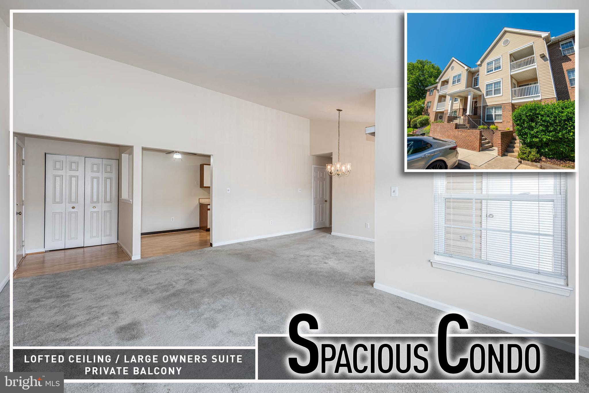 Welcome to this charming penthouse-level condo offering comfort, convenience, and a serene natural setting. Soaring vaulted ceilings enhance the spacious living and dining areas, creating an open and airy atmosphere filled with natural light. The well-appointed kitchen features ample cabinetry, and plenty of workspace for everyday living and entertaining. Retreat to the generously sized primary suite, complete with a walk-in closet and private full bath, while a second bedroom and adjacent hall bath provide flexibility for guests, family, or a home office. Step outside to your private balcony, the perfect spot to enjoy your morning coffee or unwind at the end of the day, complete with a convenient storage closet. Westchester is renowned for its peaceful, park-like setting surrounded by mature trees and natural beauty, offering a true retreat from the hustle and bustle while remaining conveniently close to everyday amenities. Residents enjoy direct proximity to the scenic Patapsco Valley State Park, where miles of hiking trails, picnic areas, and outdoor recreation await. The nearby Trolley Trail provides a picturesque route for walking, running, and biking, connecting the charming communities of Catonsville and historic Ellicott City. Combining low-maintenance living, exceptional community surroundings, and convenient access to shopping, dining, commuter routes, and outdoor recreation, this penthouse residence offers the perfect blend of comfort, convenience, and lifestyle.
